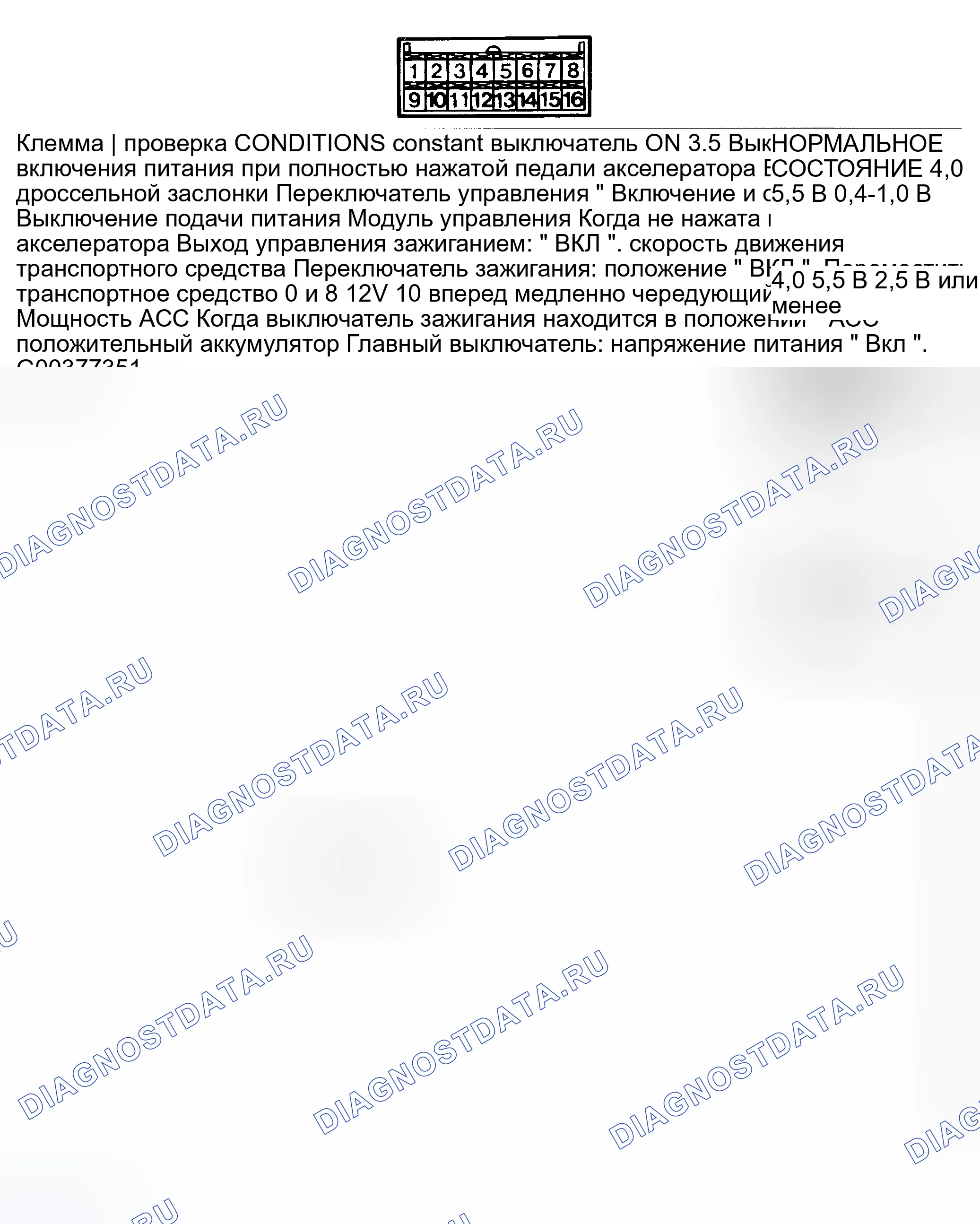 Рис. 17: АВТО-КРУИЗ КОНТРОЛЬ-ЭБУ. Mitsubishi Lancer IX рестайлинг