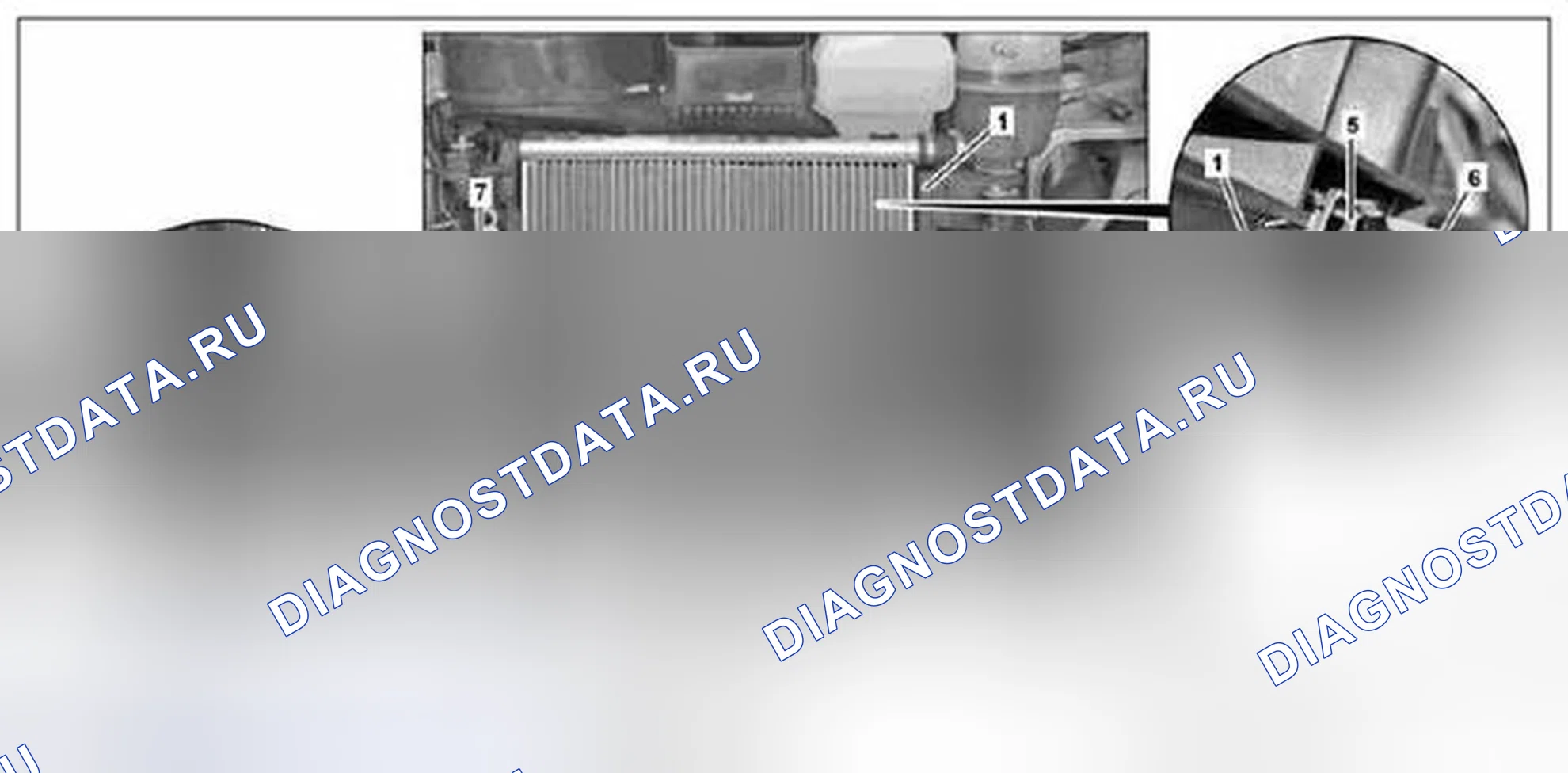 Рис. 27: Демонтаж / монтаж электровентилятора - AR20.40-P-5000MCU. Kia Soul I