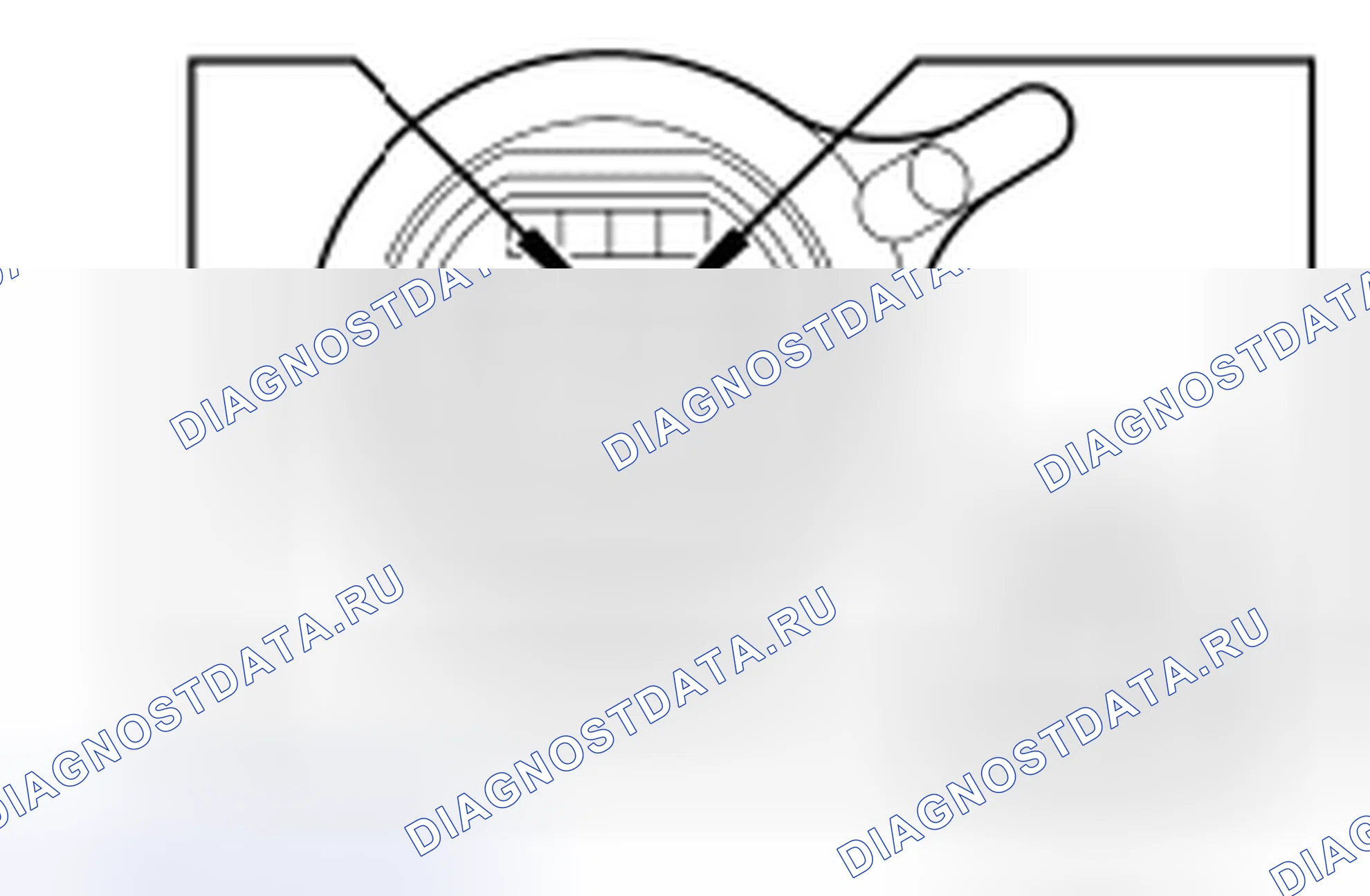 Рис. 17: диагностический тест B: ДАТЧИК TFT. Hyundai Lafesta I