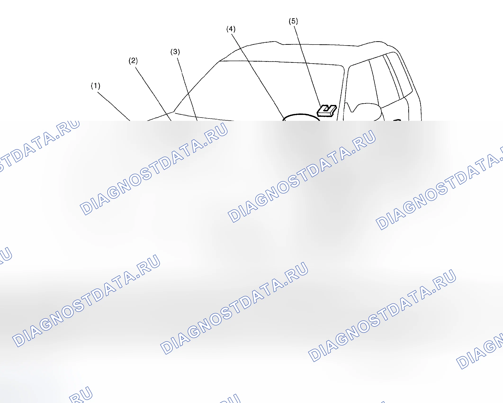 Рис. 8: СИСТЕМА БЕЗ КЛЮЧА. Subaru Forester SG
