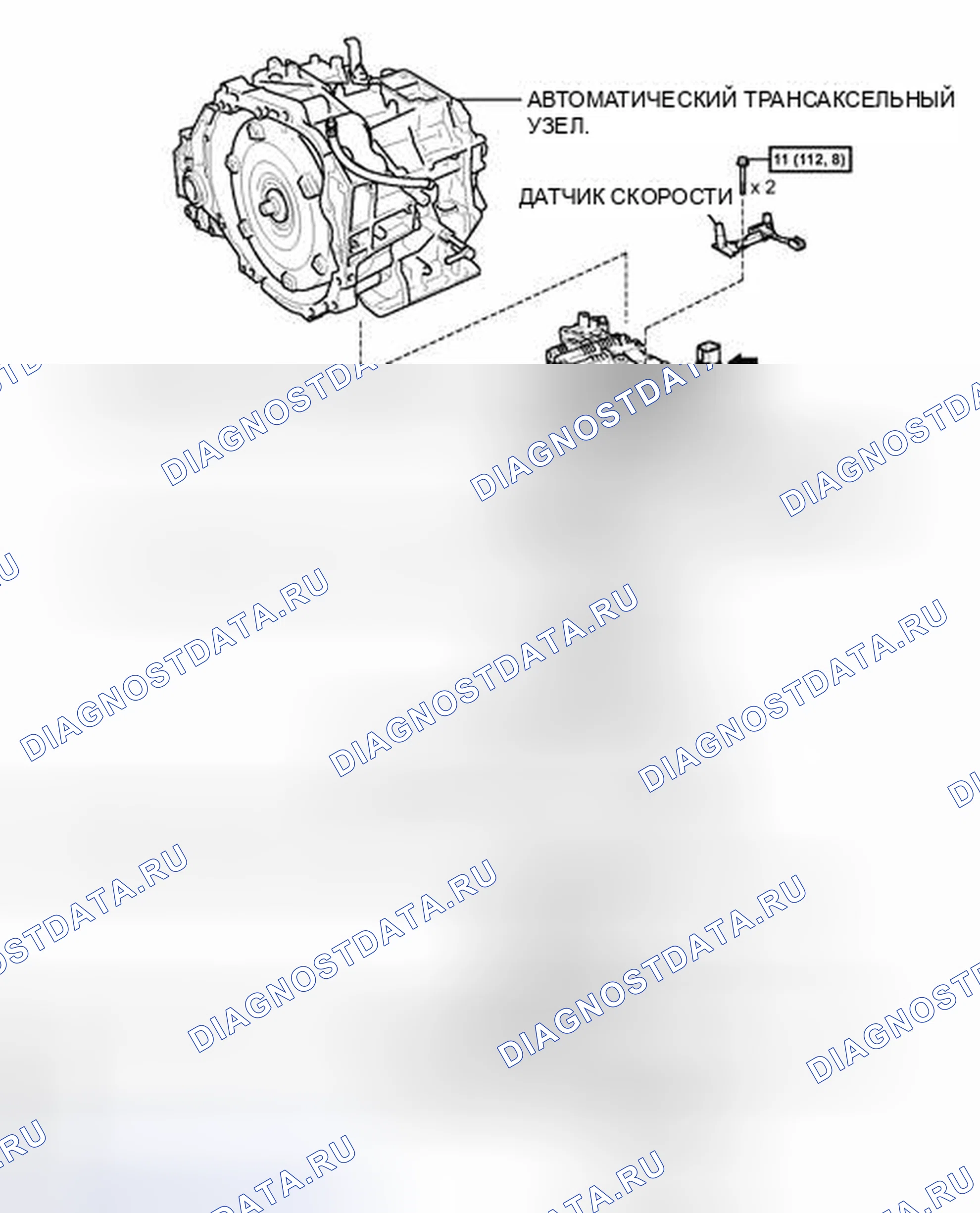 Рис. 1115: ИЛЛЮСТРАЦИЯ. Toyota Highlander II рестайлинг