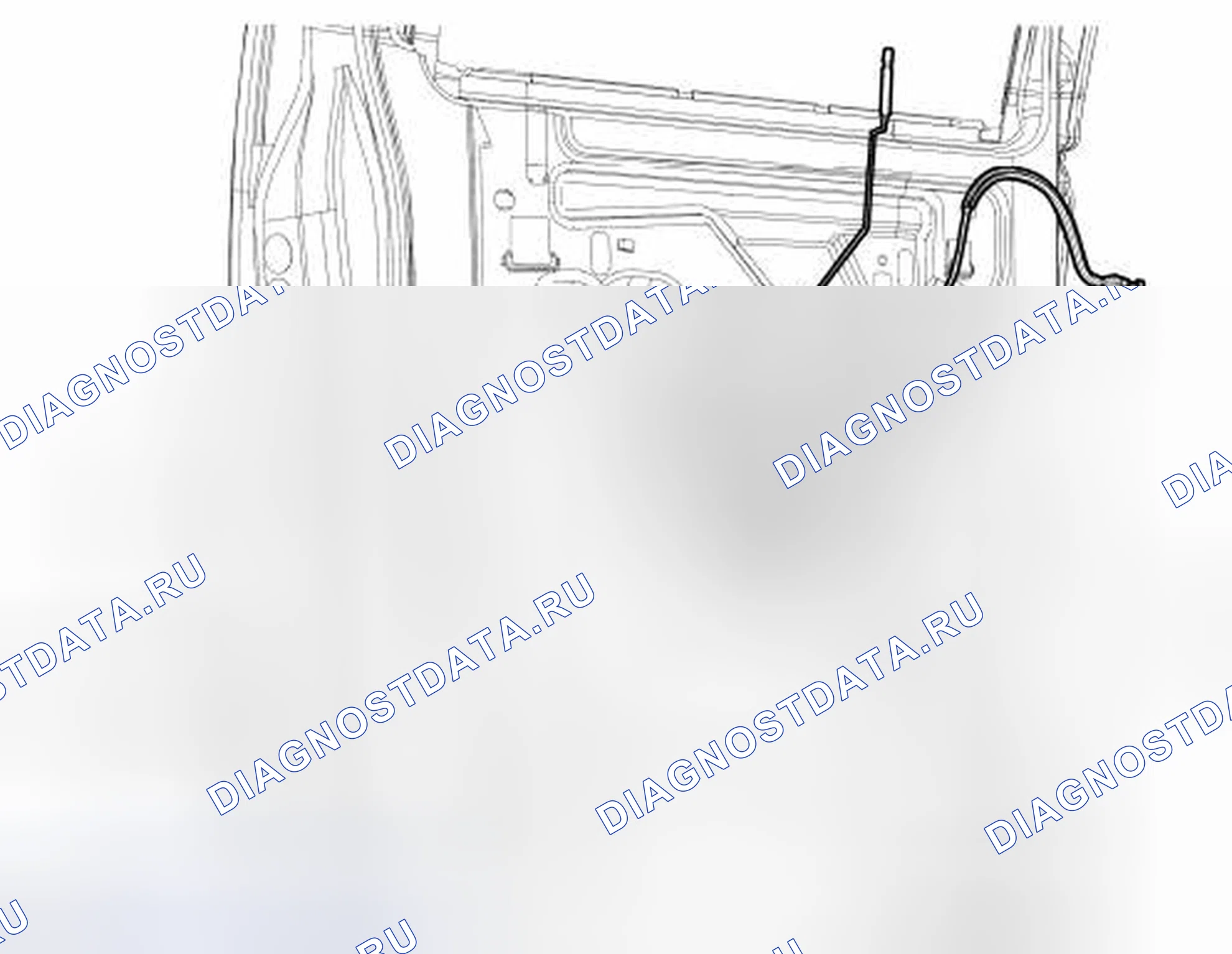 Рис. 58: Защелка задней двери - супервинт. Ford F-150 XII