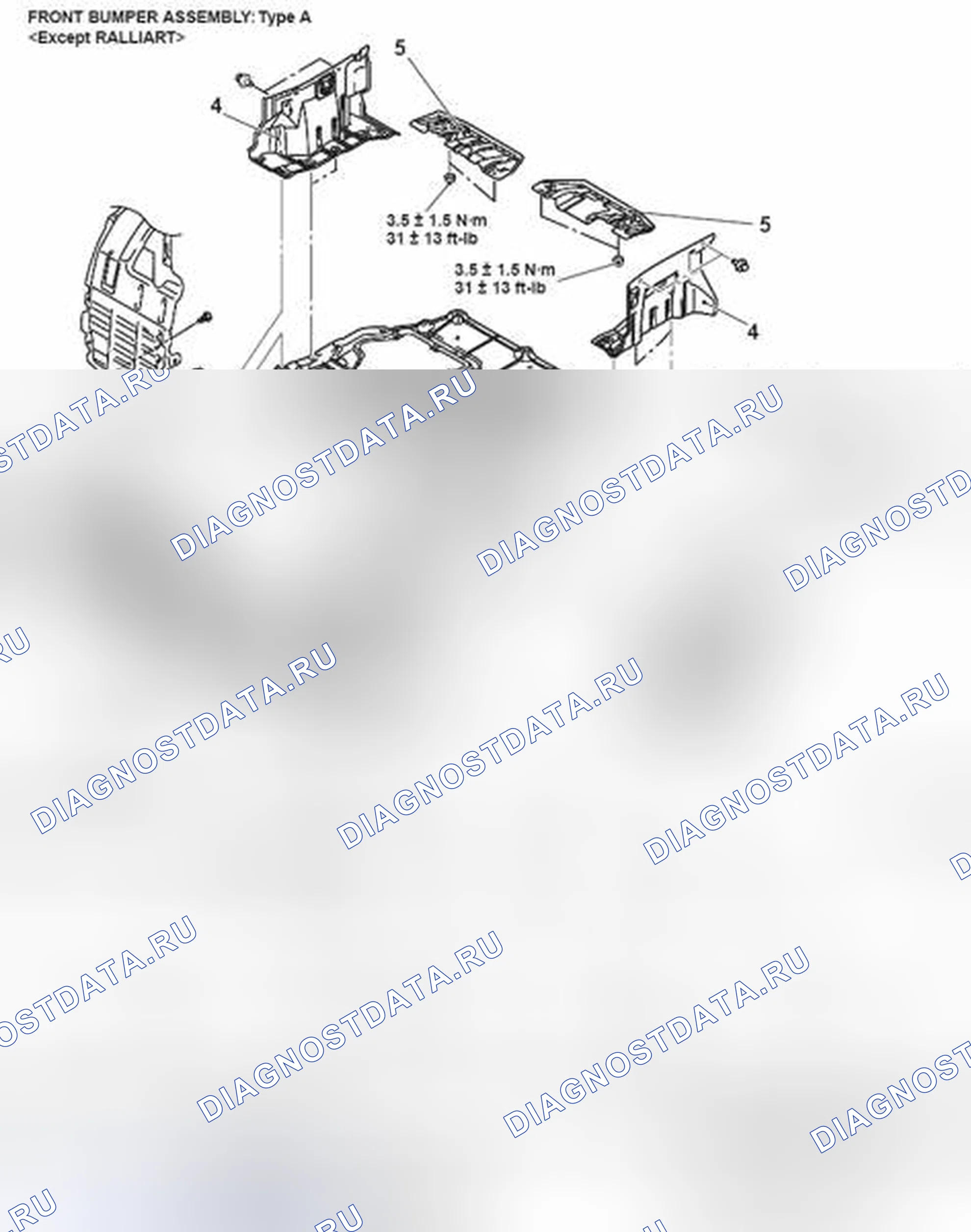 Рис. 81. Mitsubishi Lancer Ralliart X рестайлинг