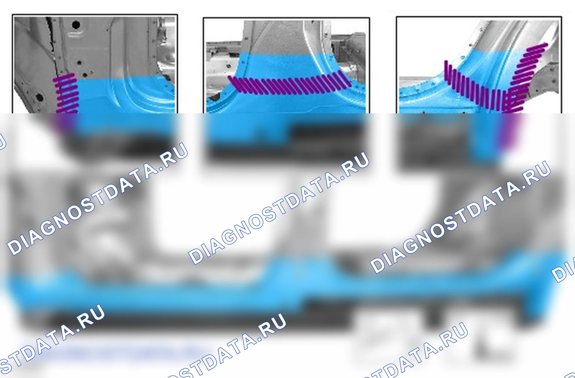 Как снять и установить панель нижней обвязки. Ford Grand C-MAX II рестайлинг