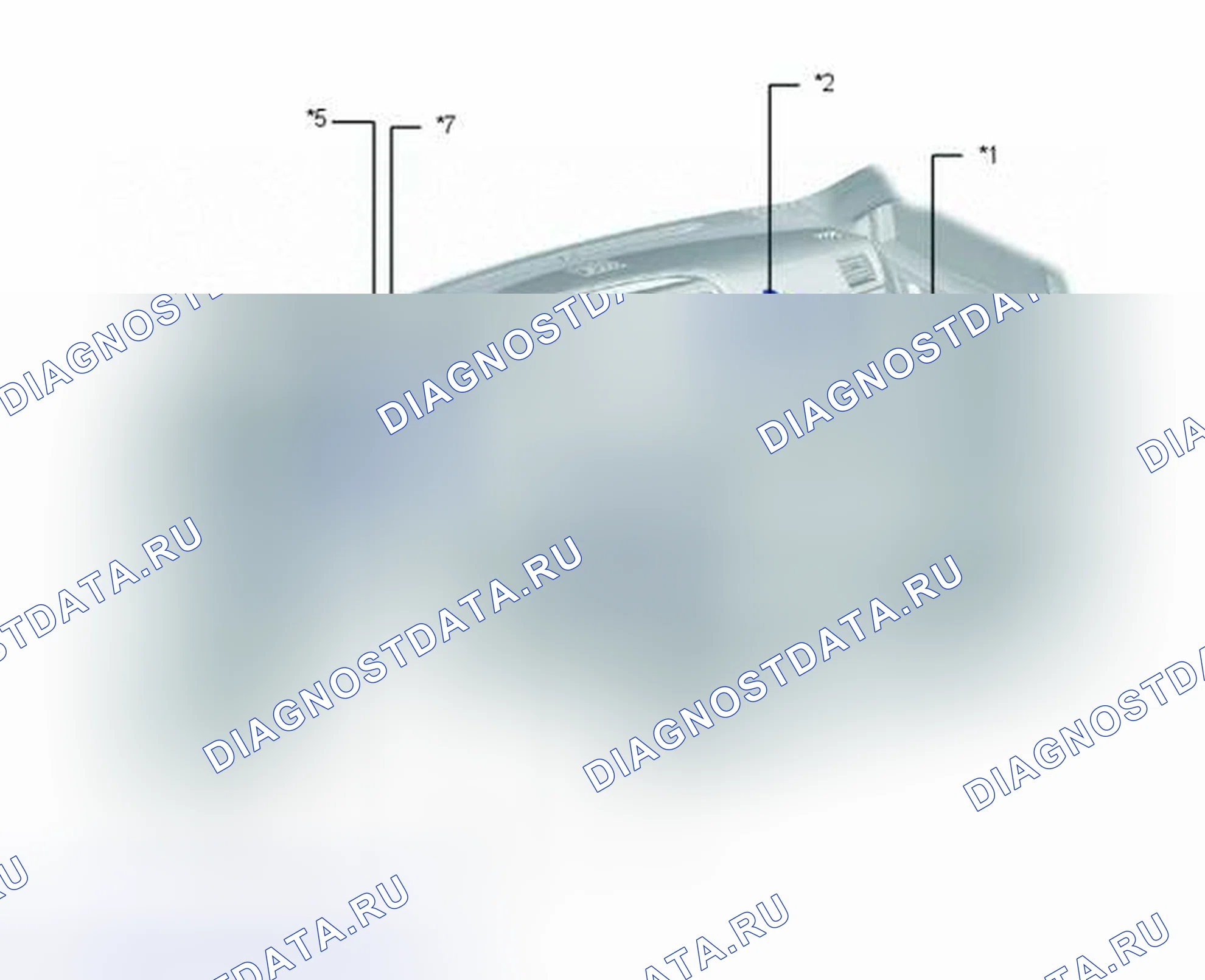 Рис. 247: ИЛЛЮСТРАЦИЯ. Toyota Highlander III