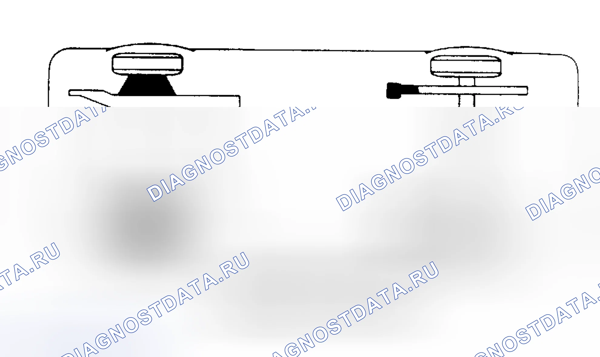 Рис. 4: Такелажные узлы (B2000 и B2200). Mazda 626 GC