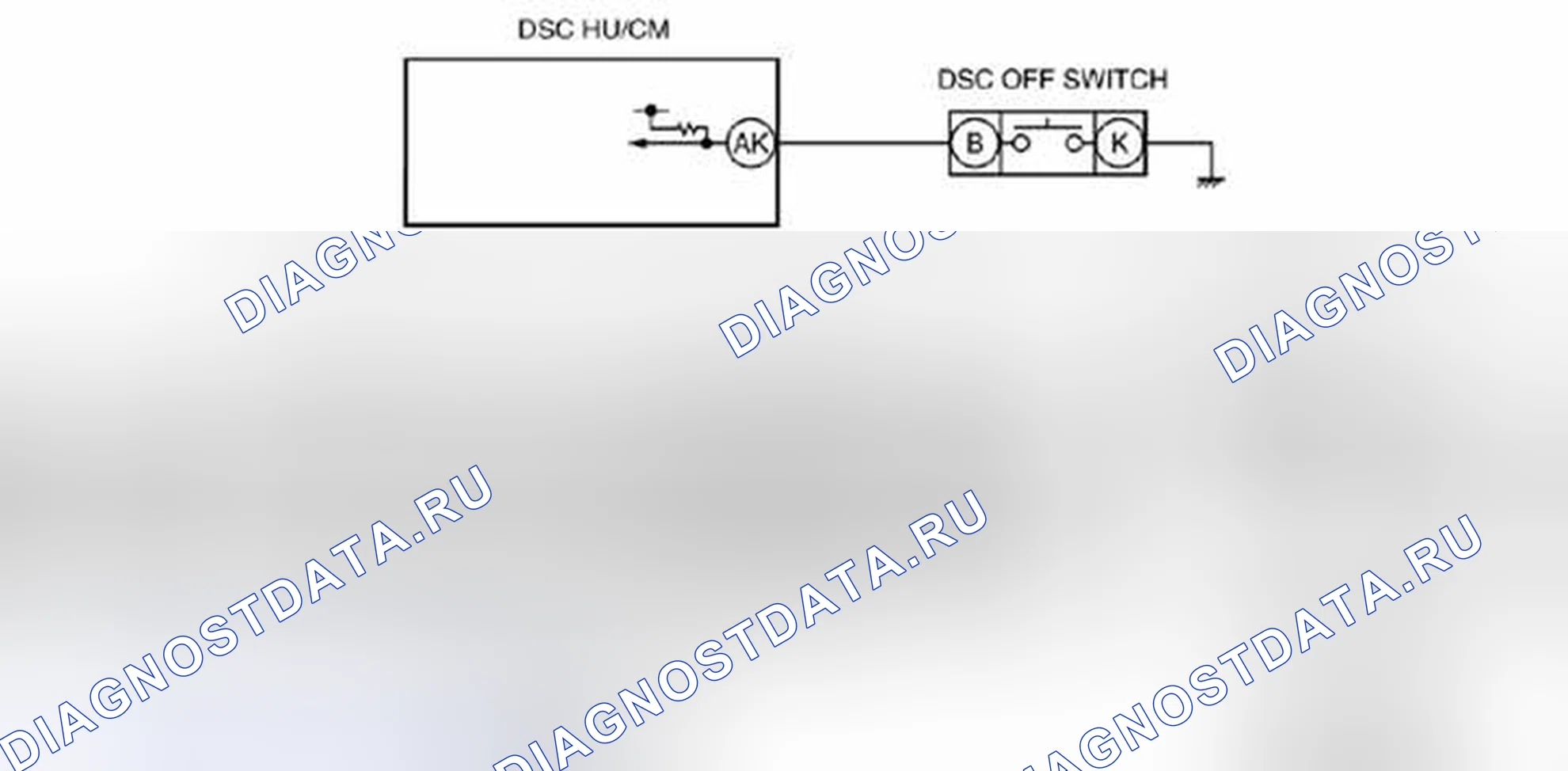 Рис. 21: расшифровка кода ошибки C1109:64 [выключатель DSC OFF]. Mazda 3 BL рестайлинг