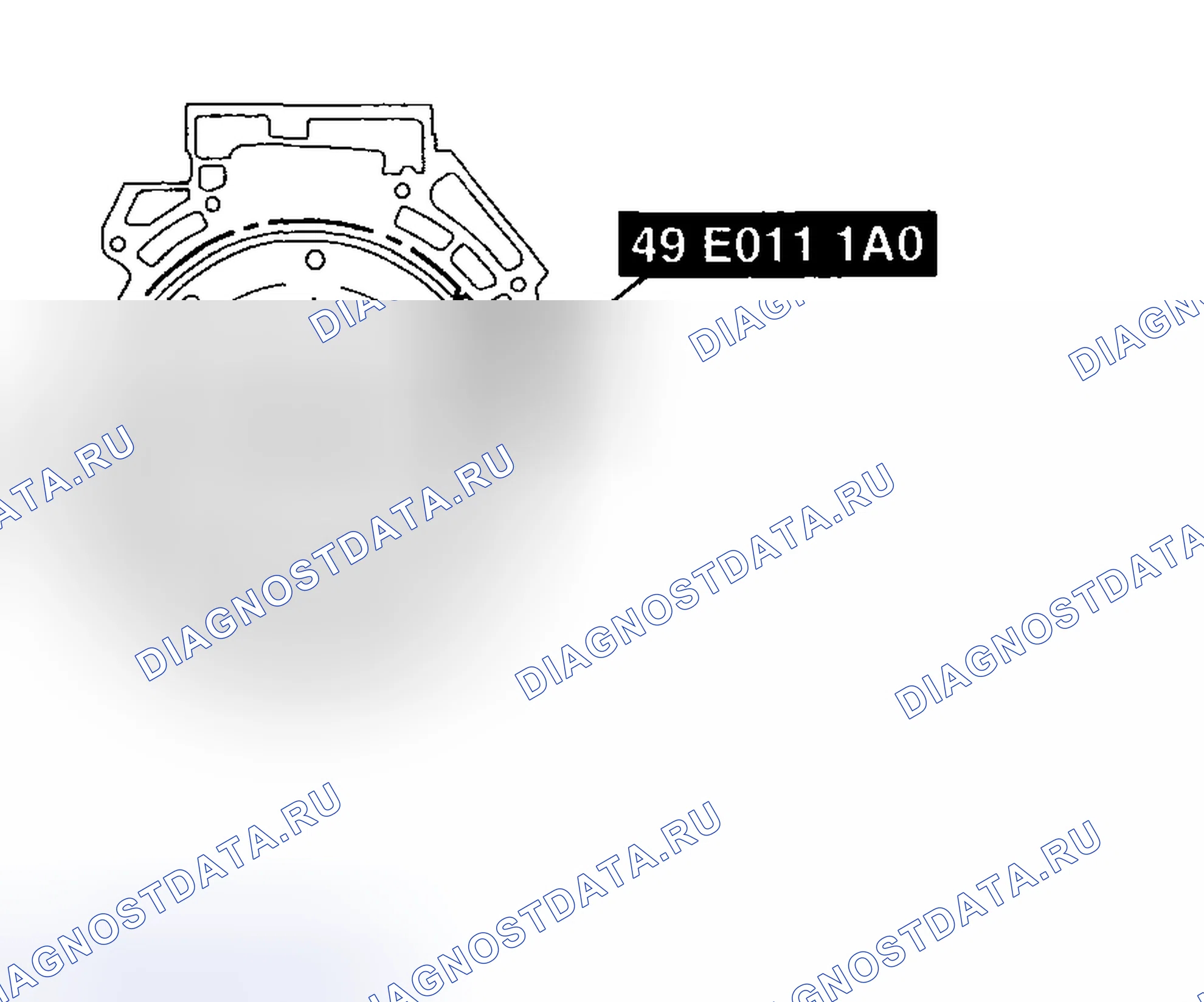 Рис. 85: Приводная пластина (ATX), маховик (MTХ) в сборе Примечание. Mazda MX-5 NC рестайлинг