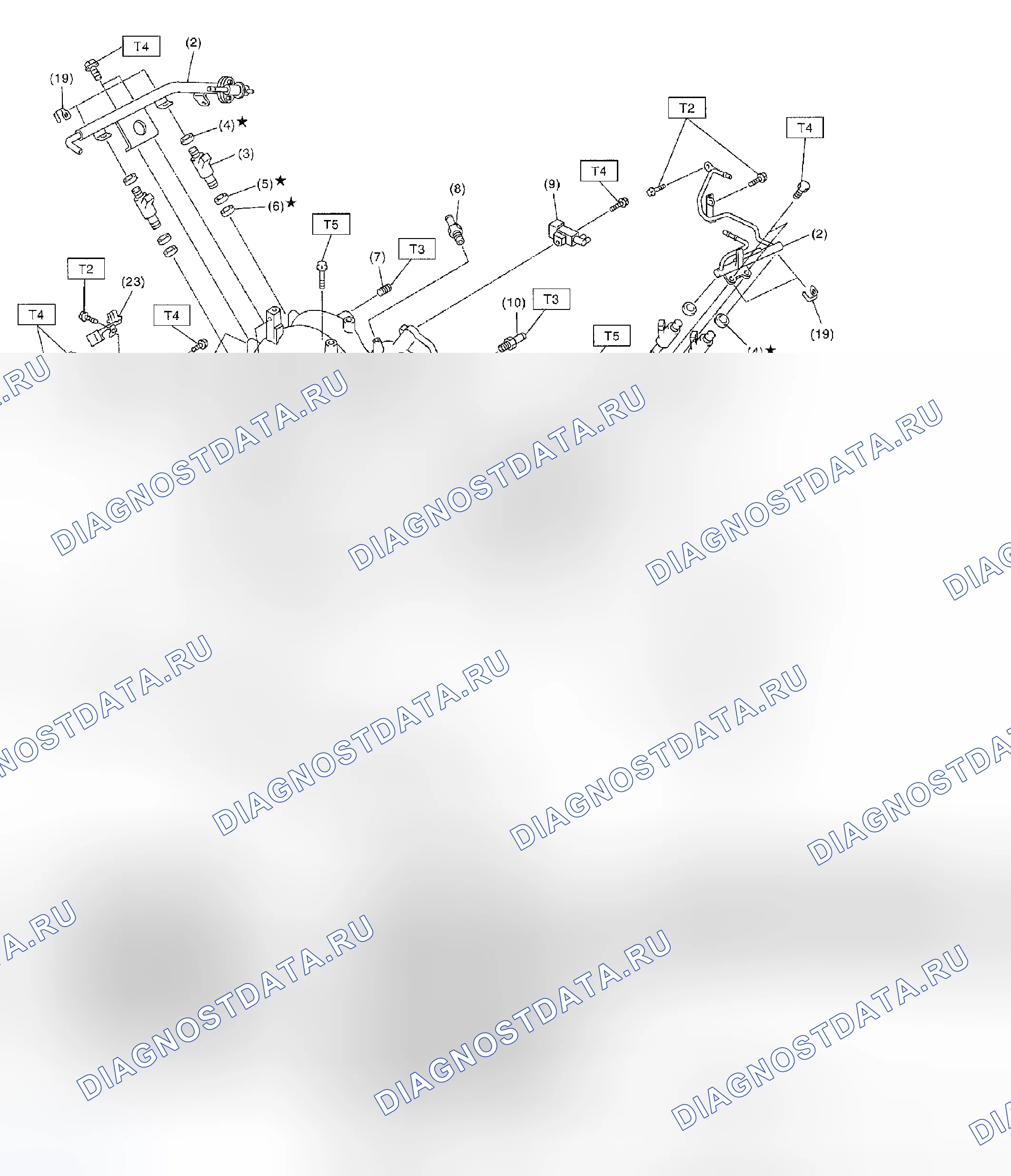 Рис. 2: ВПУСКНОЙ КОЛЛЕКТОР. Subaru Forester SG