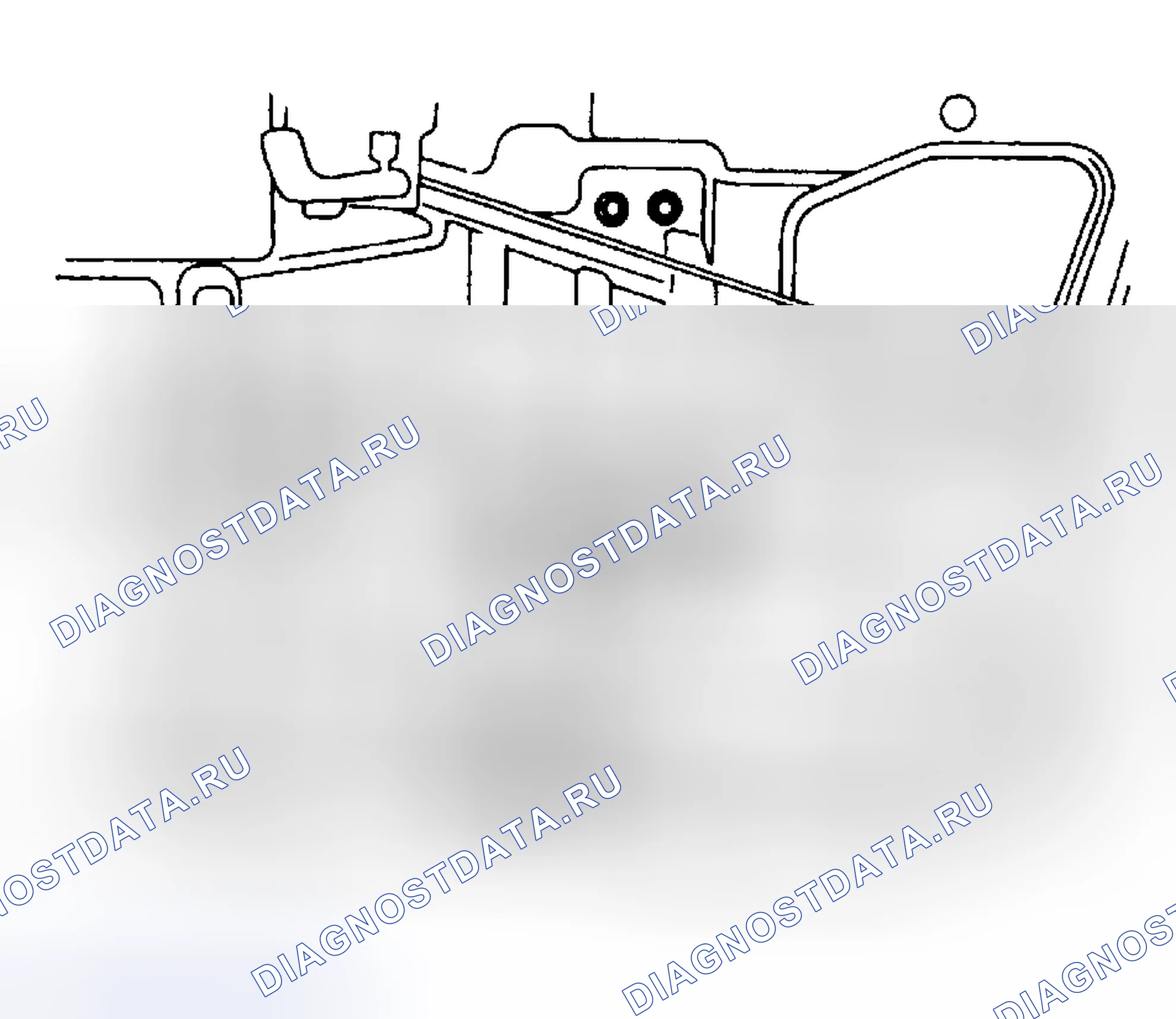 Рис. 11: Точки удаления. Mitsubishi Galant VI
