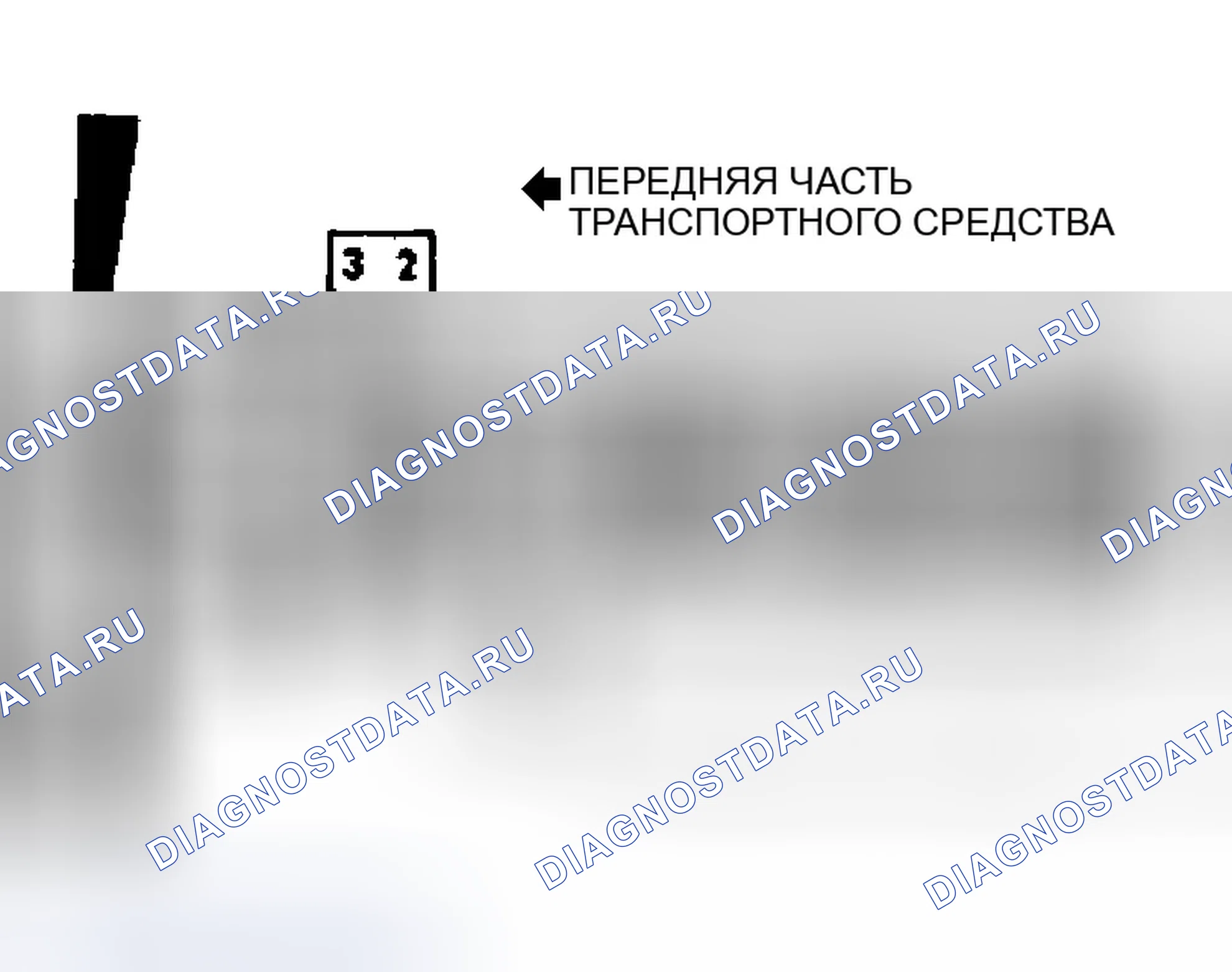 Рис. 1: порядок работы цилиндров и метки времени (2,3 л). Ford Econoline E150 