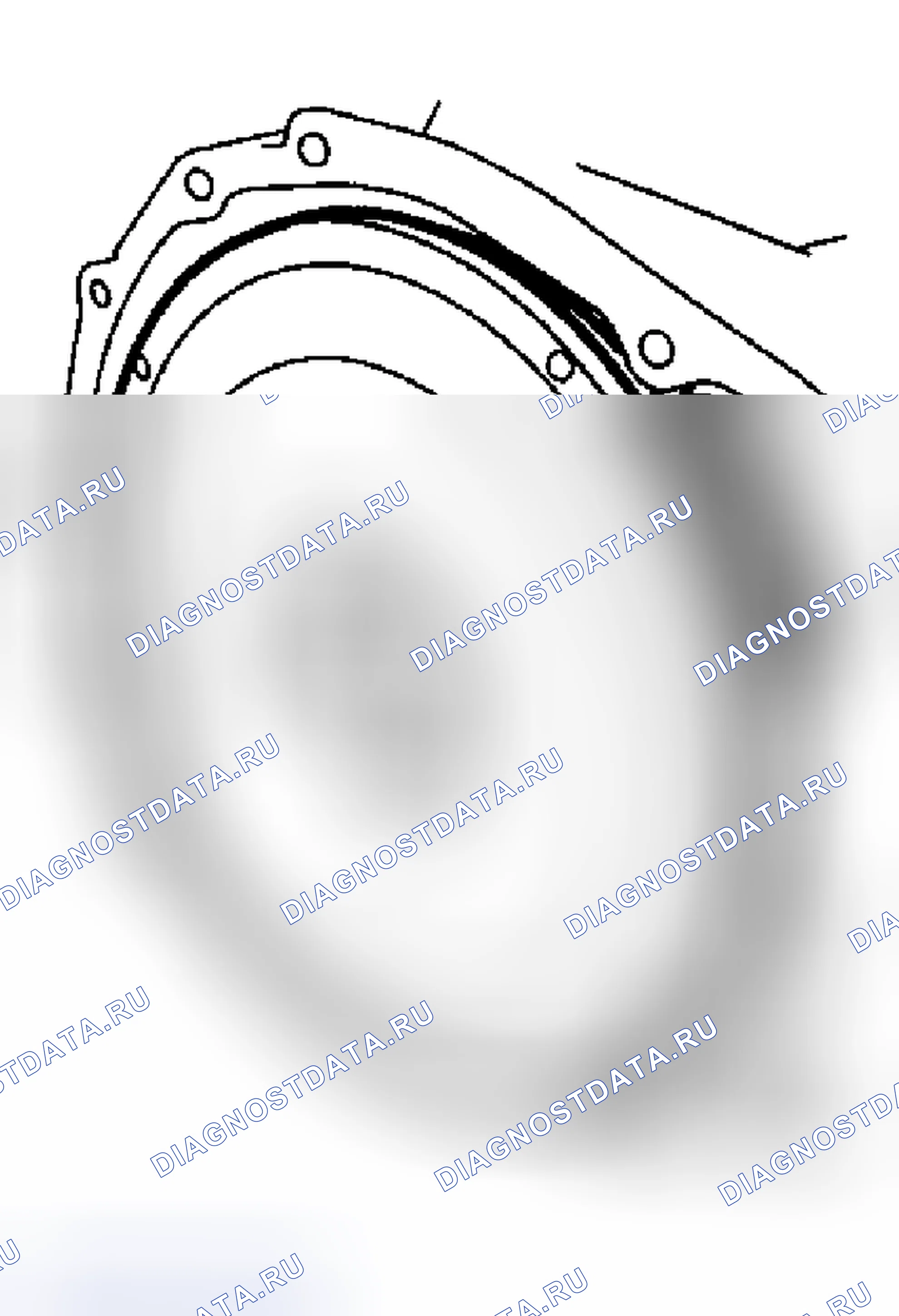 Рис. 183: ДЕМОНТАЖ. Subaru Impreza GD/GC/GG рестайлинг