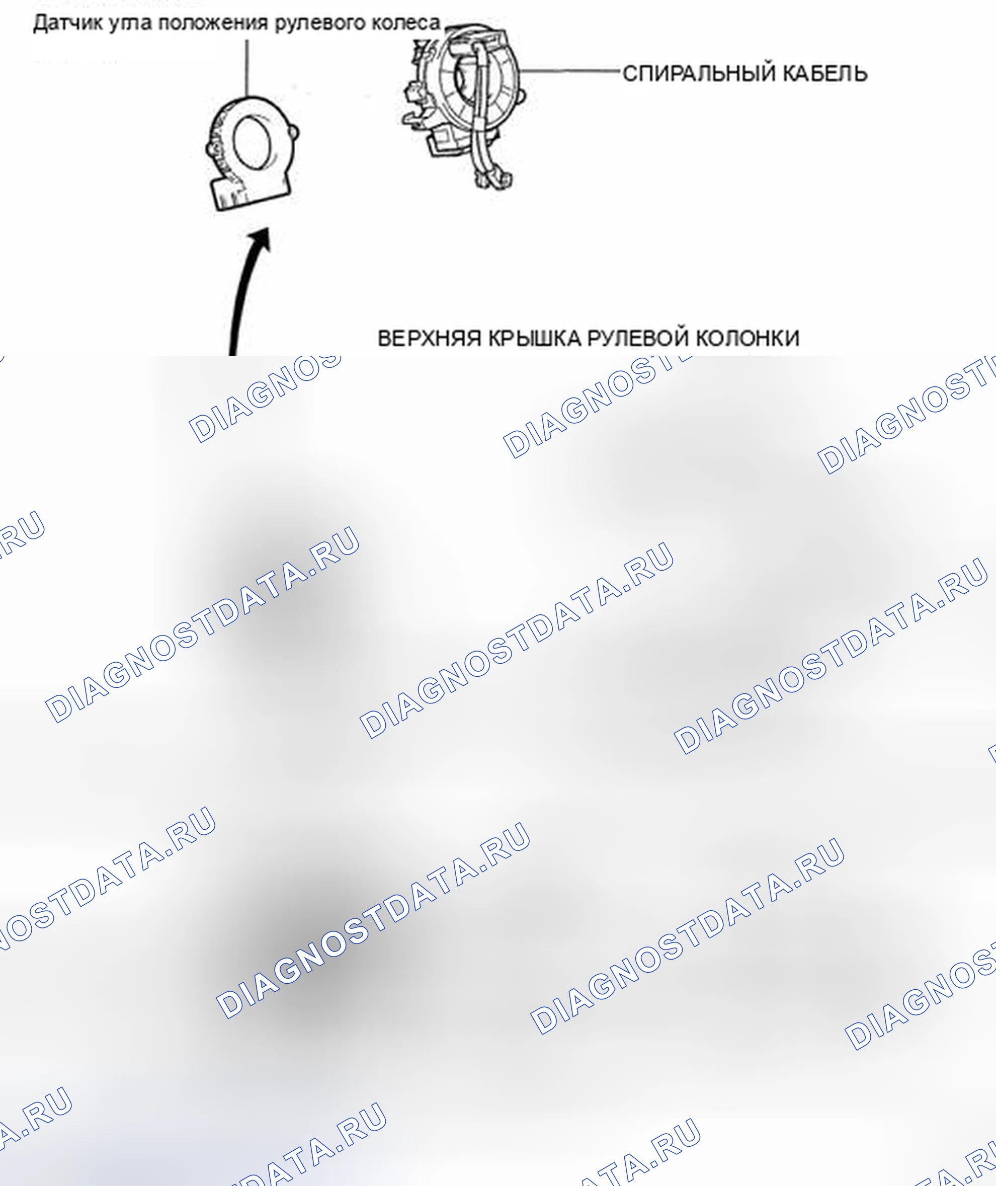 Рис. 130: КОМПОНЕНТЫ. Toyota Land Cruiser 200
