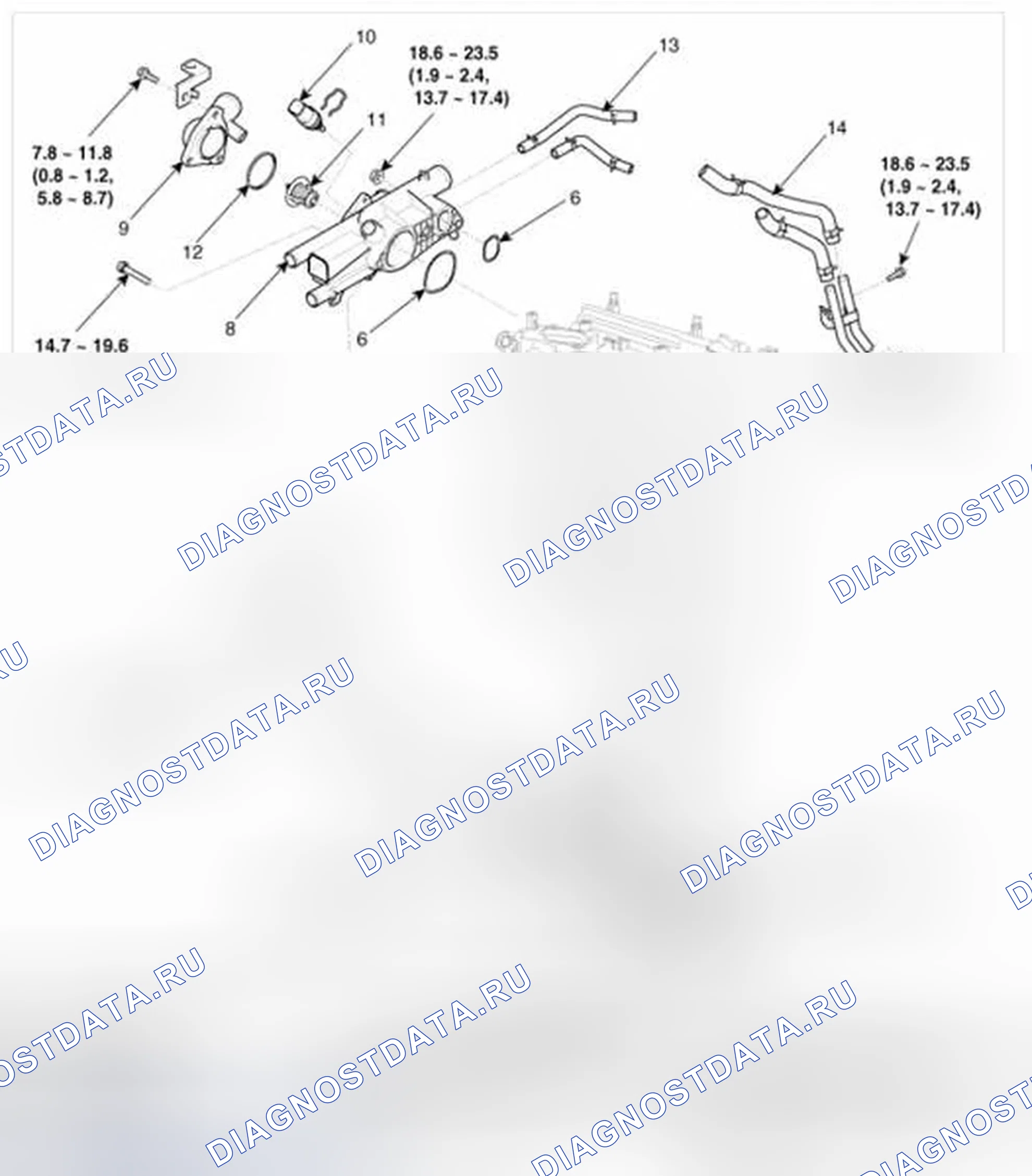 Рис. 159: Компоненты. Hyundai Sonata VI