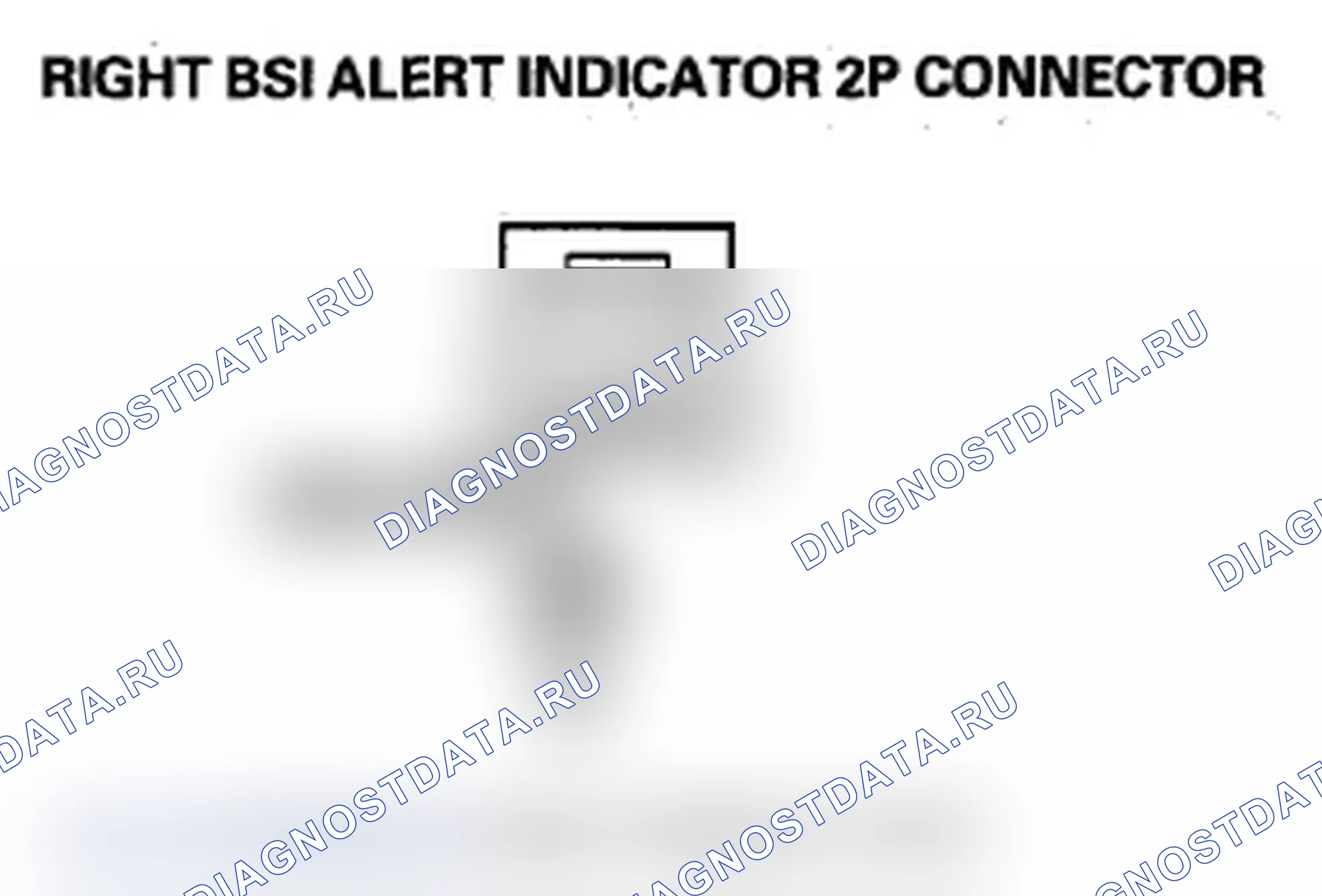 Рис. 86: B18CF расшифровка кода ошибки: ошибка вывода индикатора аларма правого BSI. Acura MDX II рестайлинг