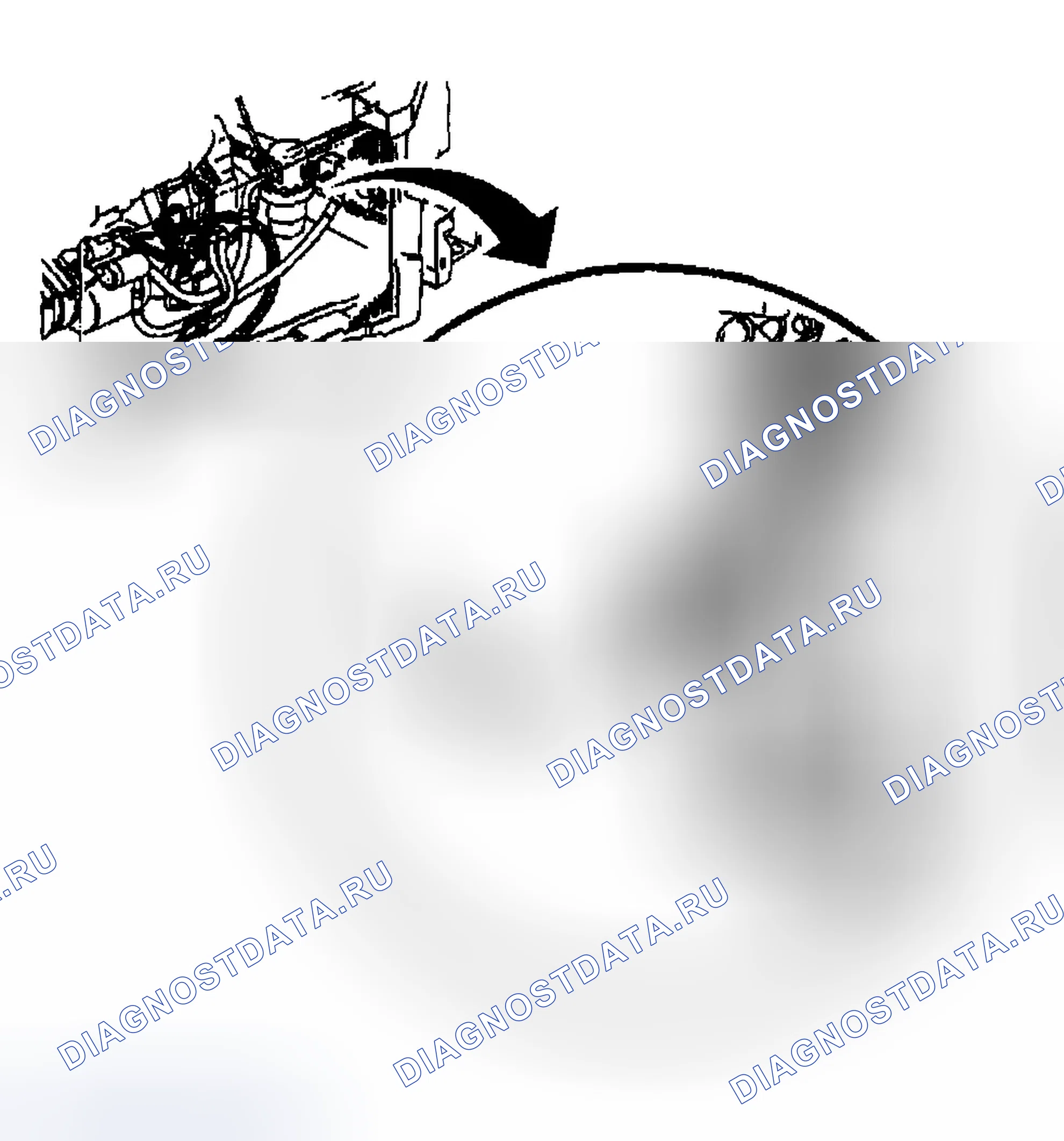 Рис. 90: Порядок демонтажа. Buick Century VI