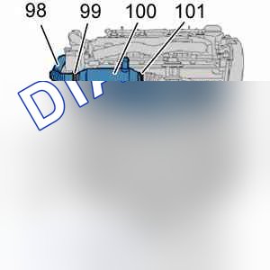 Повторная установка: двигателя DW10 — b1bp2x5c. Citroen C8 I