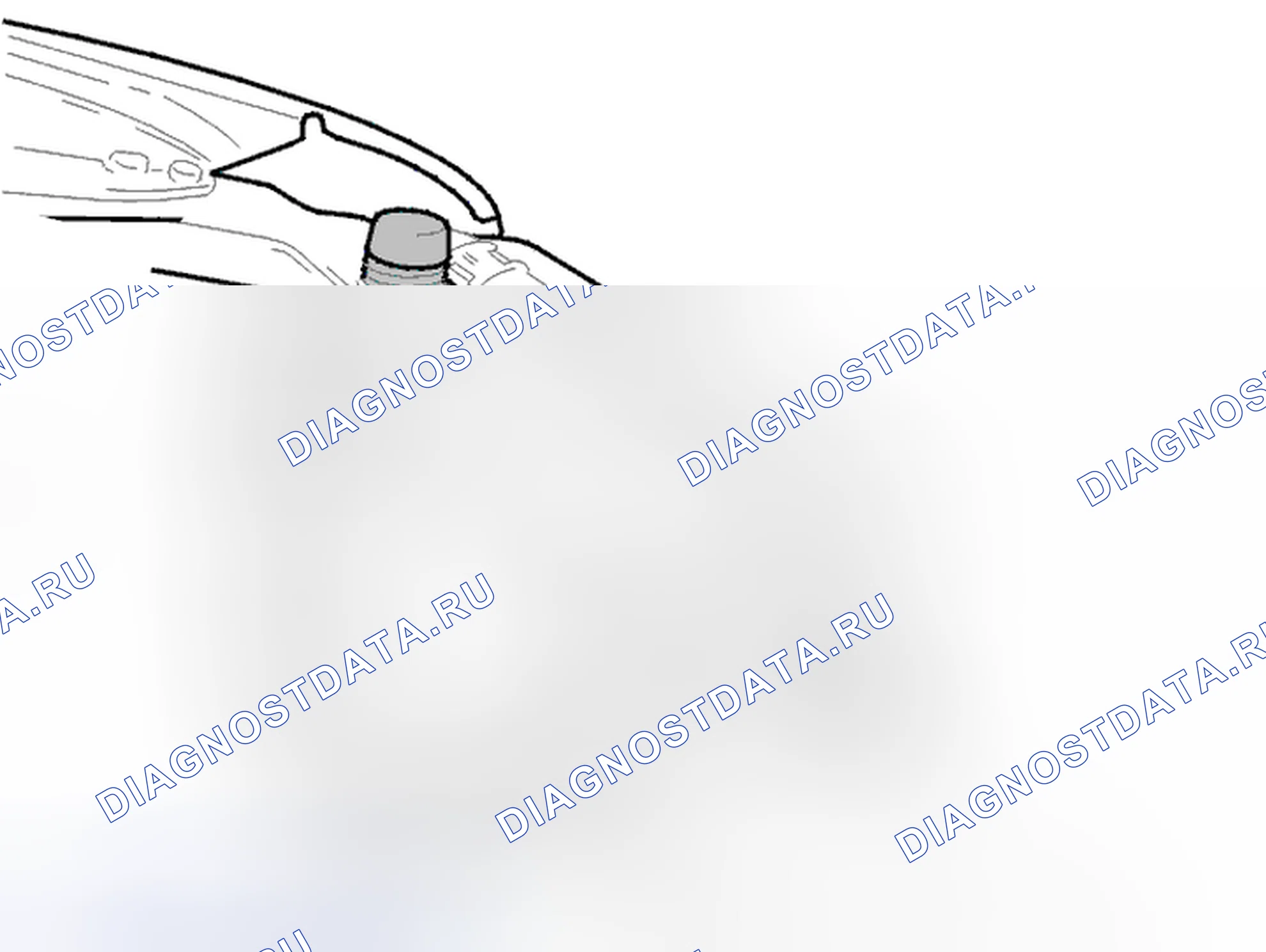 Рис. 62: Регулировка капота. Volvo S40 I рестайлинг