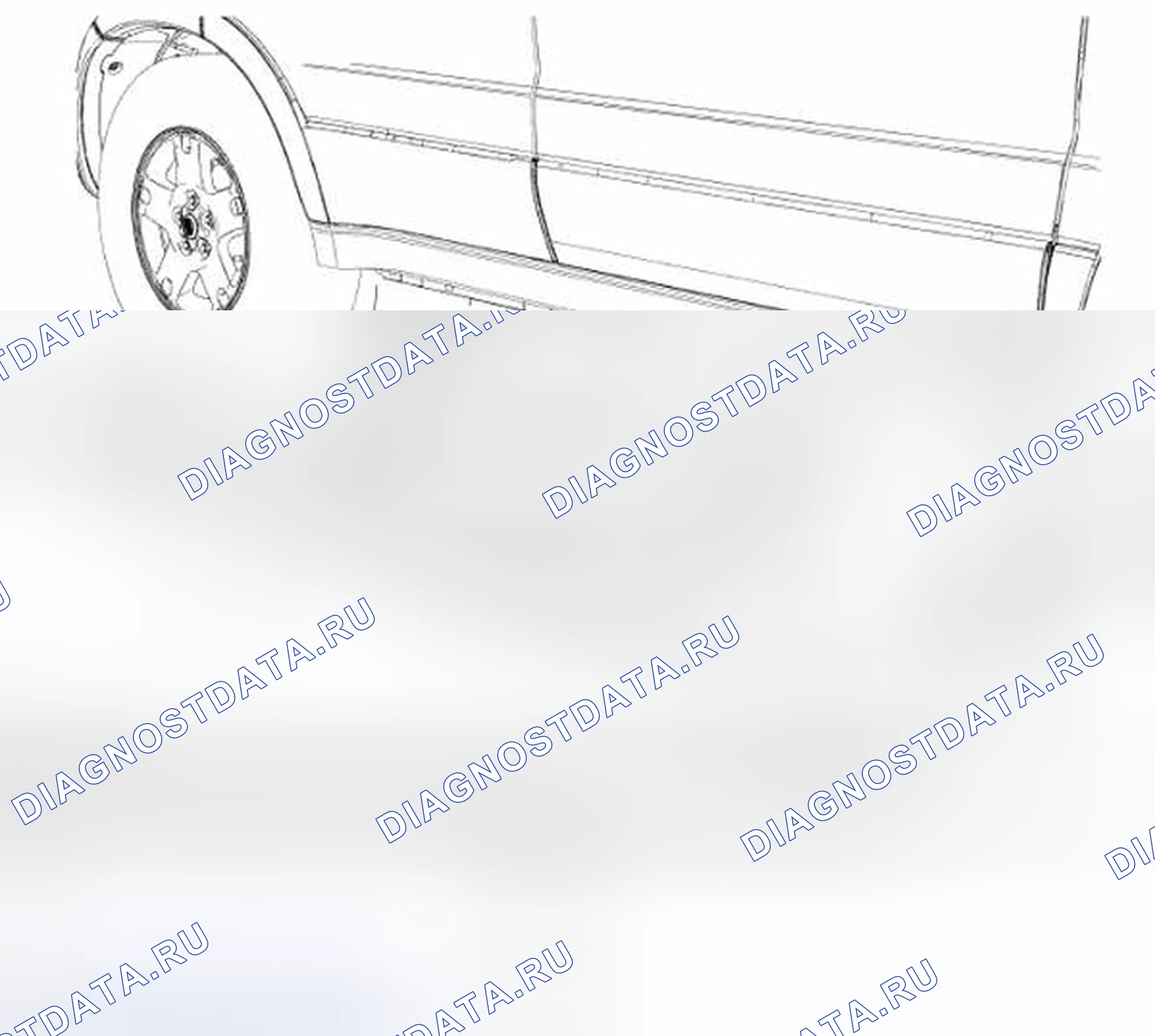Рис. 21: Ходовая доска. Hyundai Matrix I рестайлинг