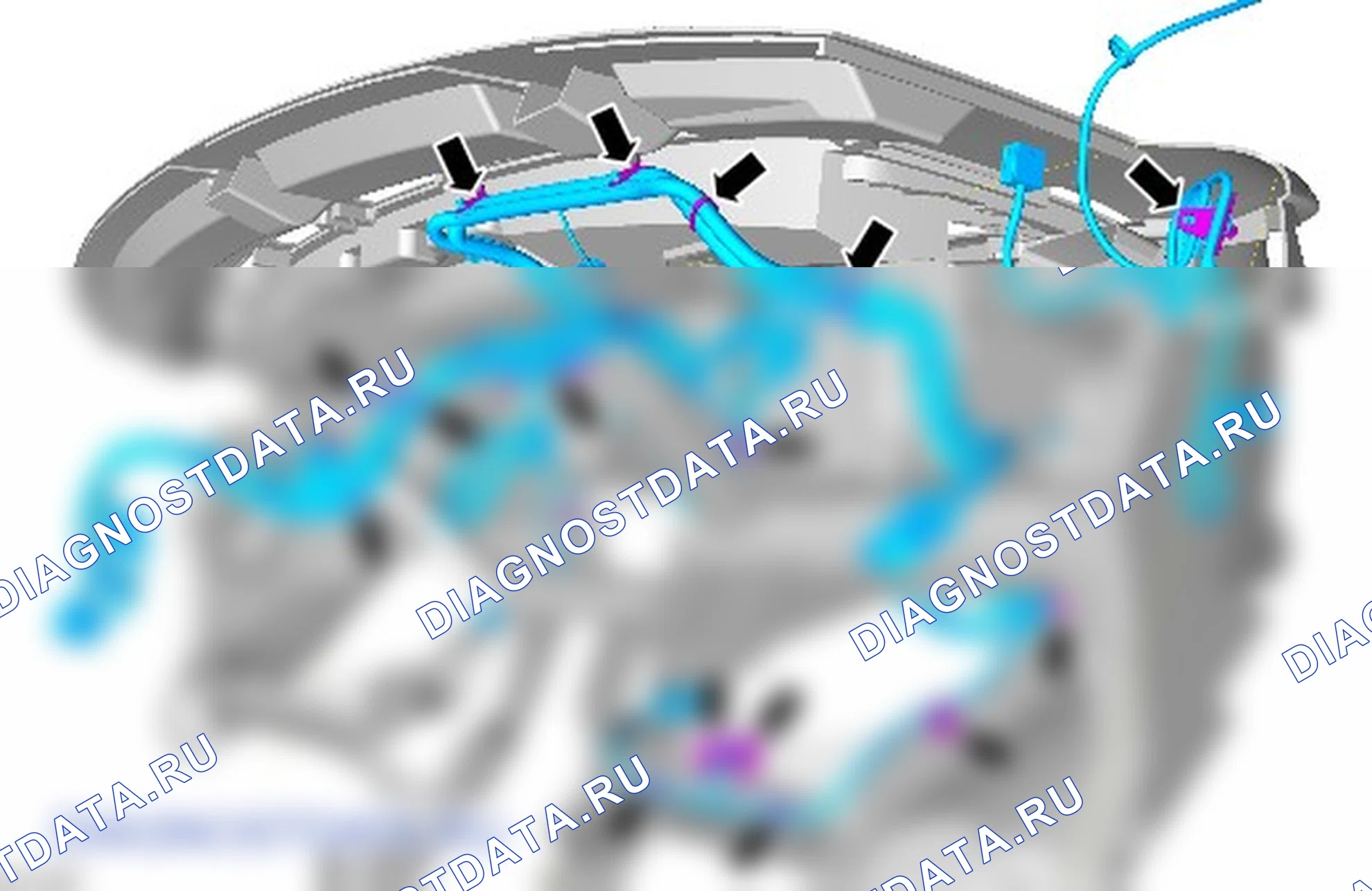 Разборка и сборка панели управления. Ford Transit VII