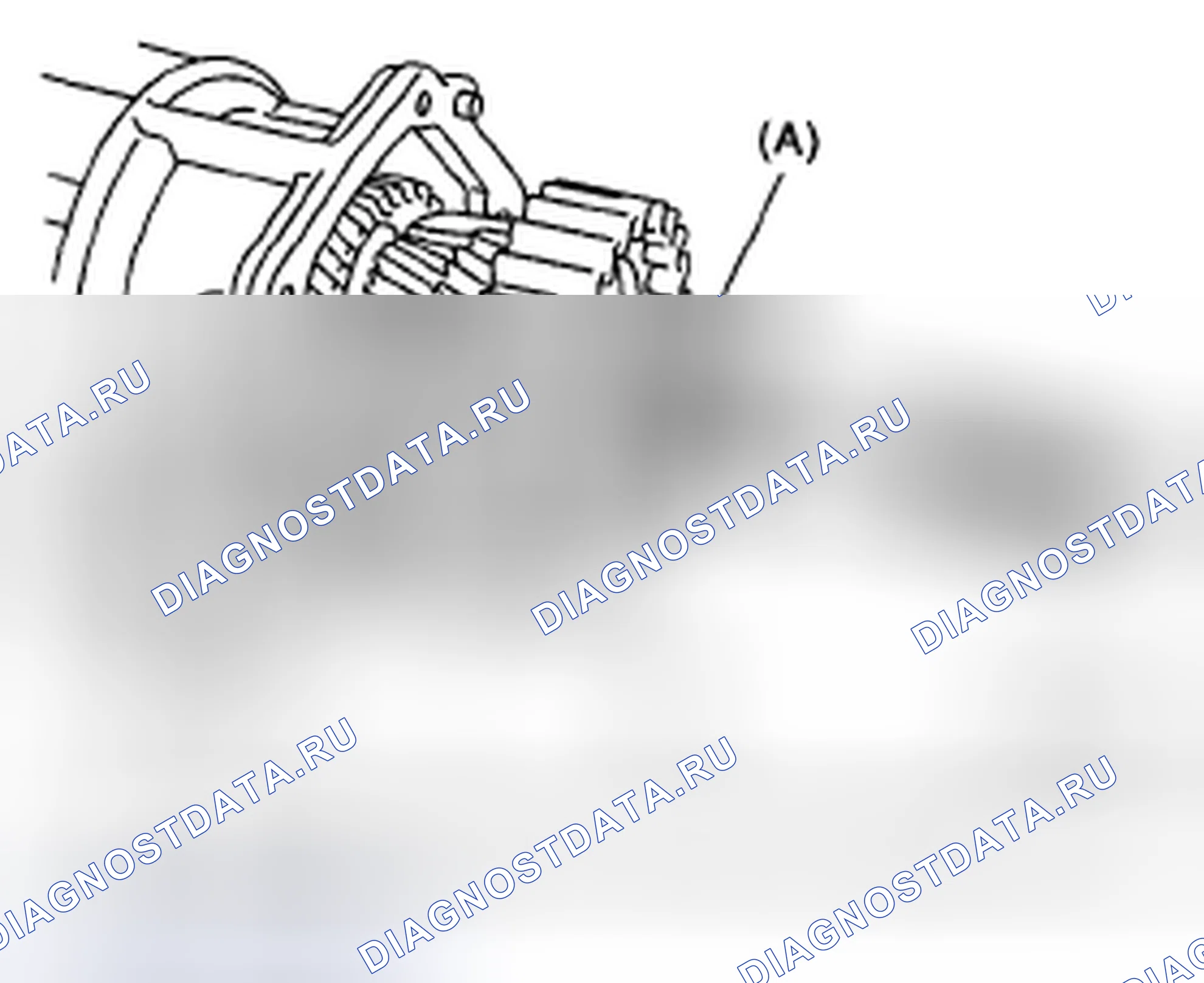 Рис. 245: ДЕМОНТАЖ. Subaru Outback BP рестайлинг