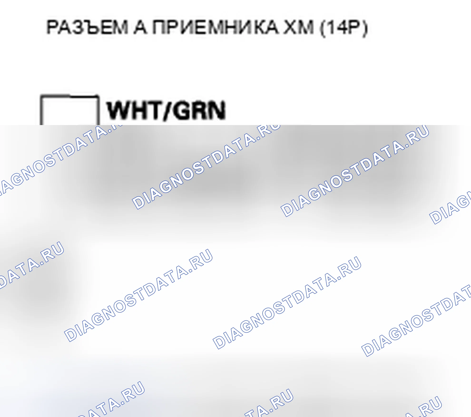 Рис. 226: Радиодисплей Xm пуст и информация о станции не отображается (модели ' 08-10). Honda Odyssey IV