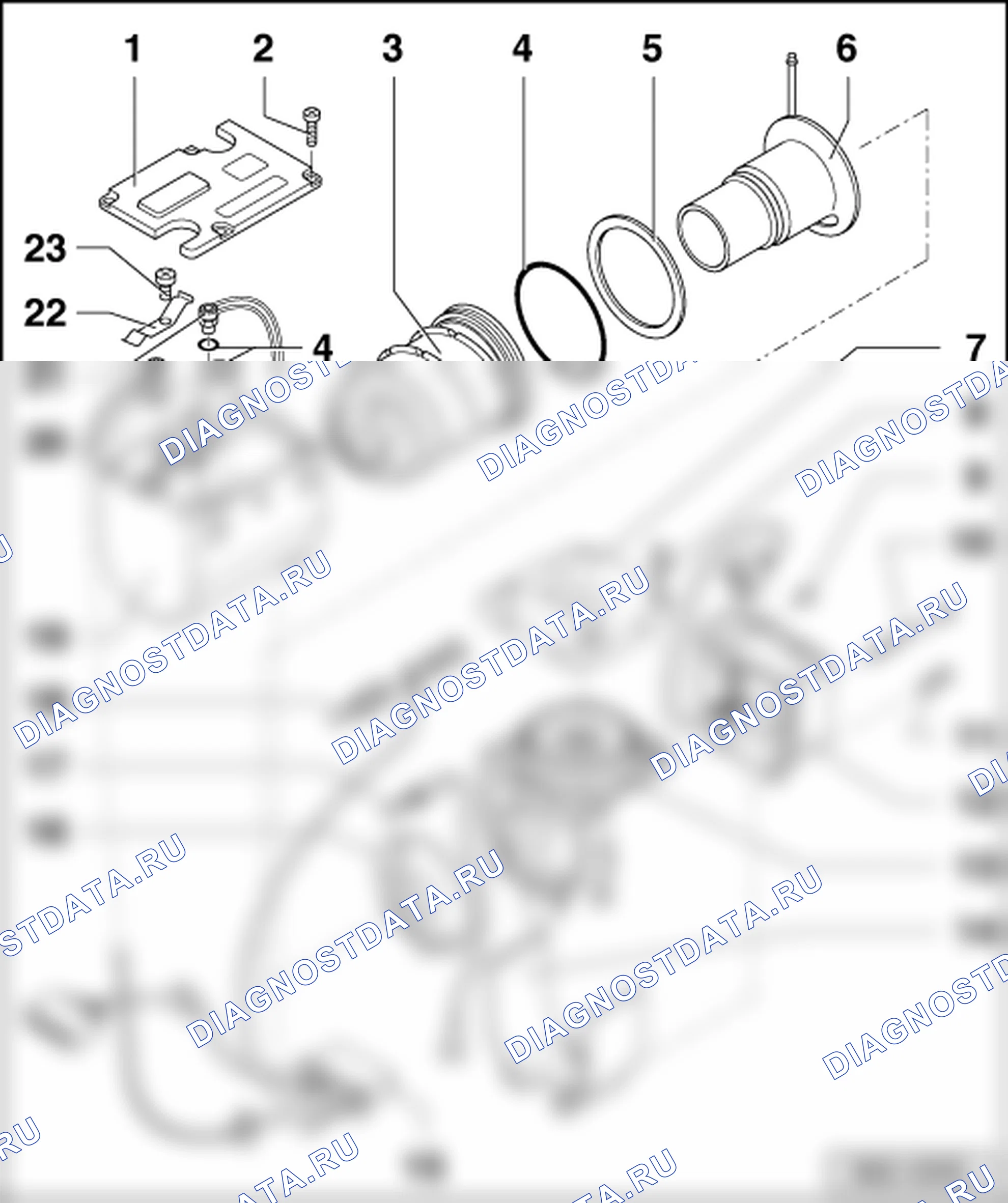 Вспомогательный обогреватель -b4w/D4w-, автомобили № 05.2000. SEAT Alhambra I