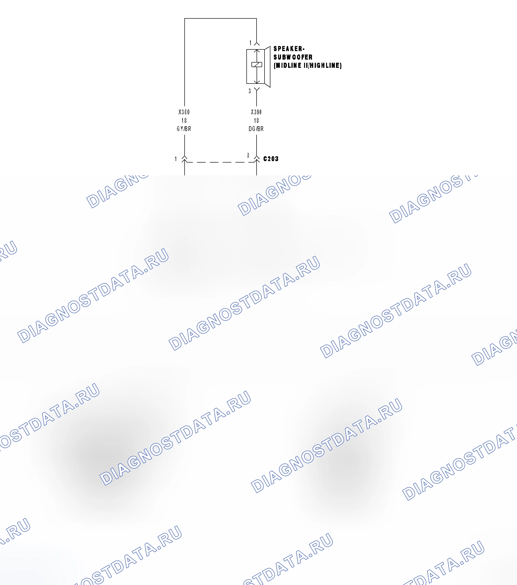 Рис. 11: Принципиальная схема. Chrysler Town & Country V