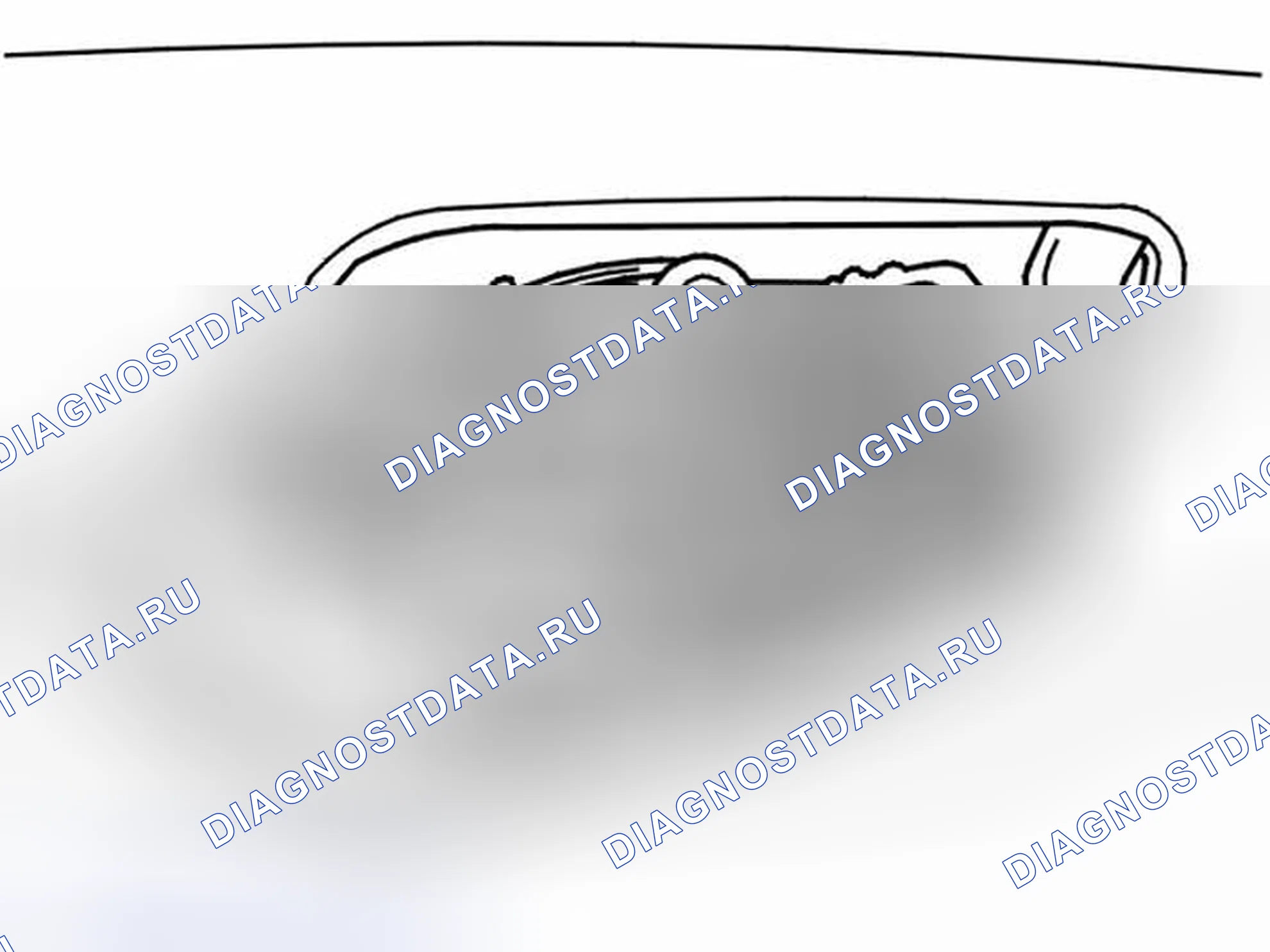 Рис. 52: СНЯТИЕ ЗАДНЕГО ВНУТРЕННЕГО ОСВЕЩЕНИЯ. Volvo S40 II