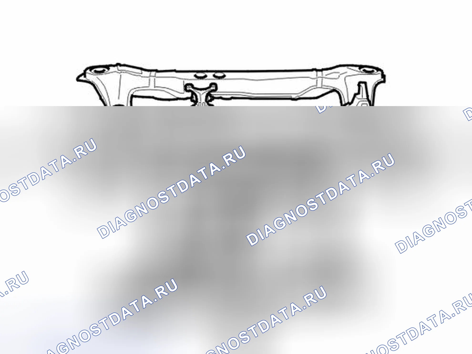 Рис. 207: Установка подрамника. Volvo S60 I