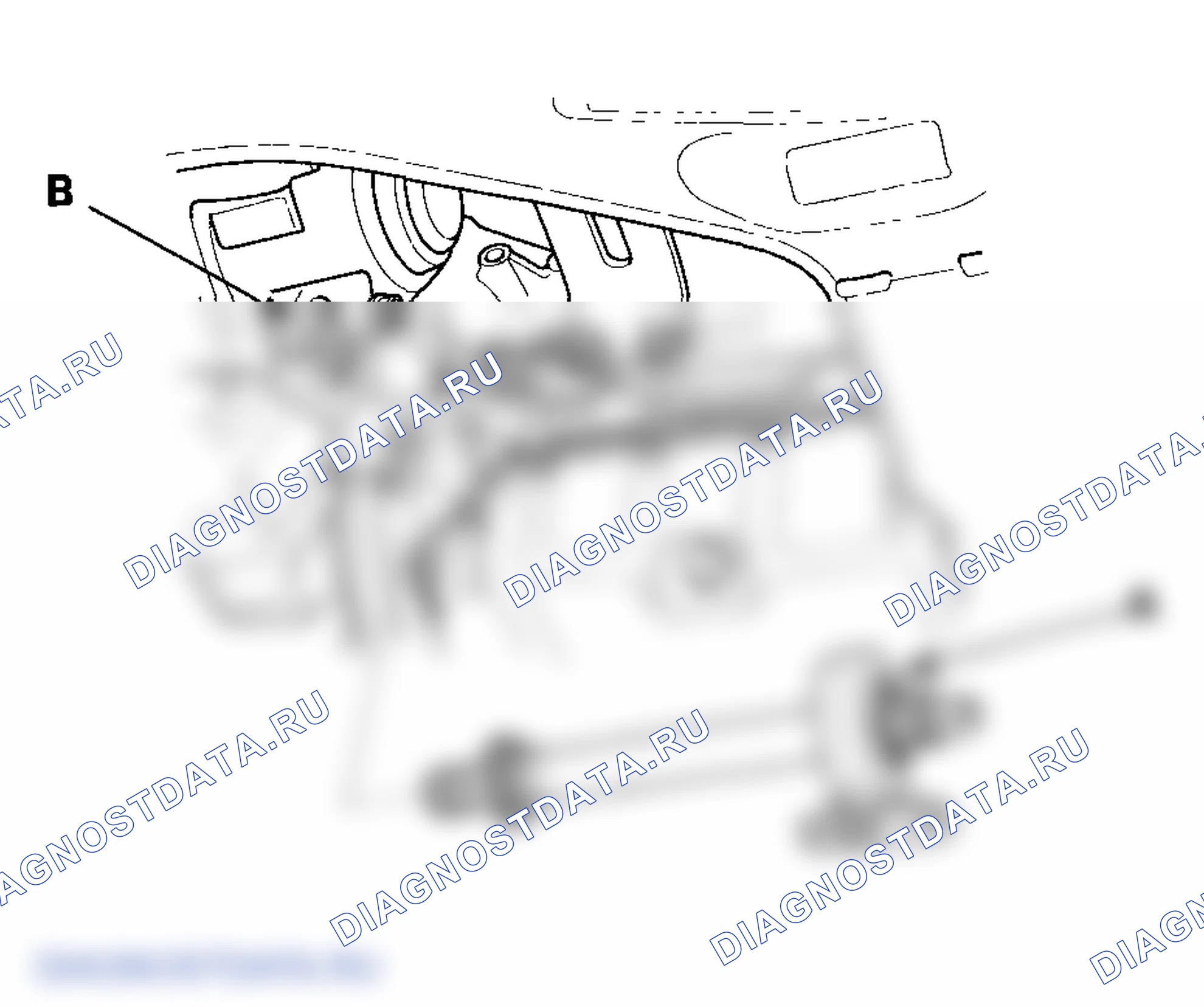 Рис. 86: Установка промежуточного вала. Honda Element YH2