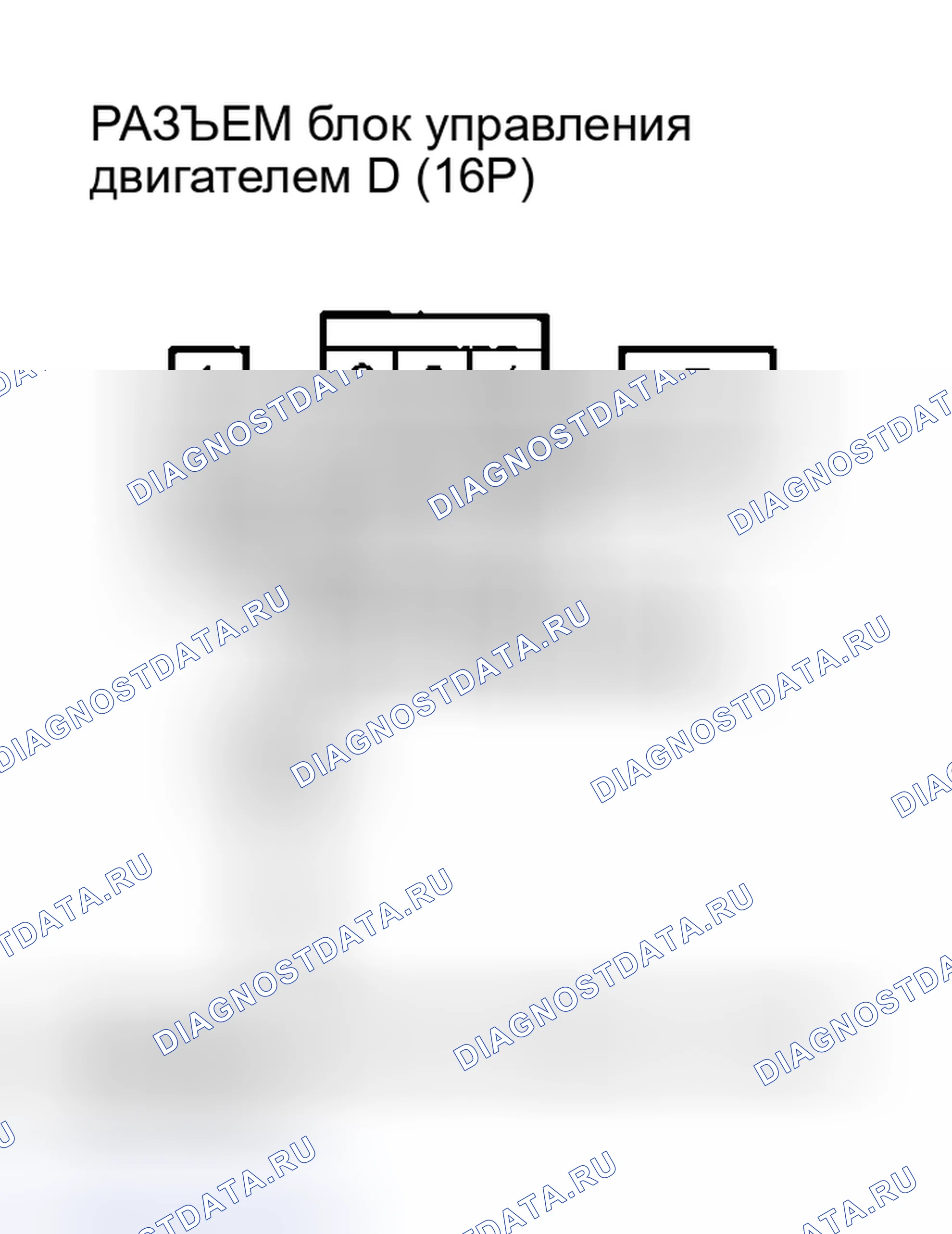 Рис. 190: расшифровка кода ошибки P1640: ACTTRQ Цепь сигнала крутящего момента двигателя Низкий вход; расшифровка кода ошибки P1641: ACTTRQ Цепь сигнала крутящего момента двигателя. Honda Insight I