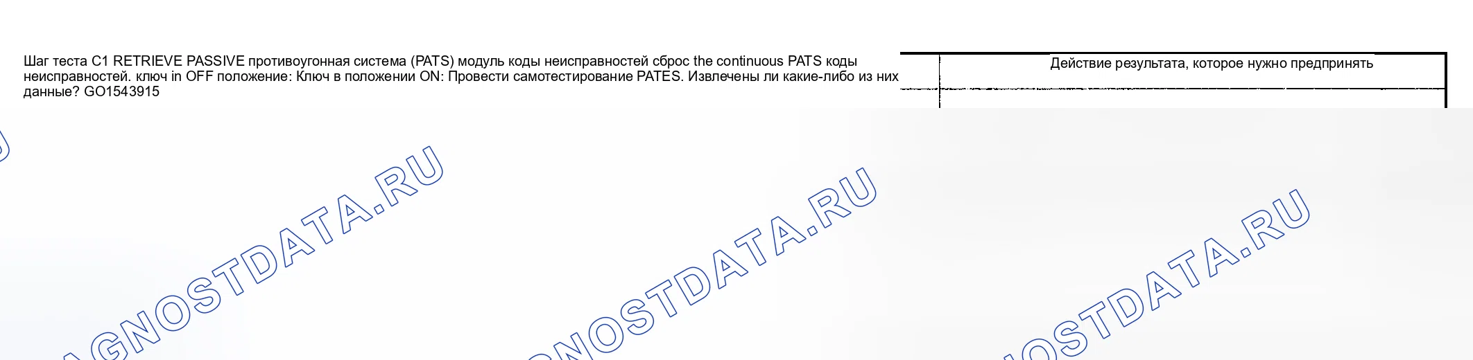 Рис. 187: КОНТРОЛЬНЫЙ ТЕСТ C: АВТОМОБИЛЬ НЕ ЗАПУСКАЕТСЯ - ИНДИКАТОР УГОНА СРАБАТЫВАЕТ В ТЕЧЕНИЕ ТРЕХ СЕКУНД КАК ОБЫЧНО. Ford Pickup F250 Super Duty I