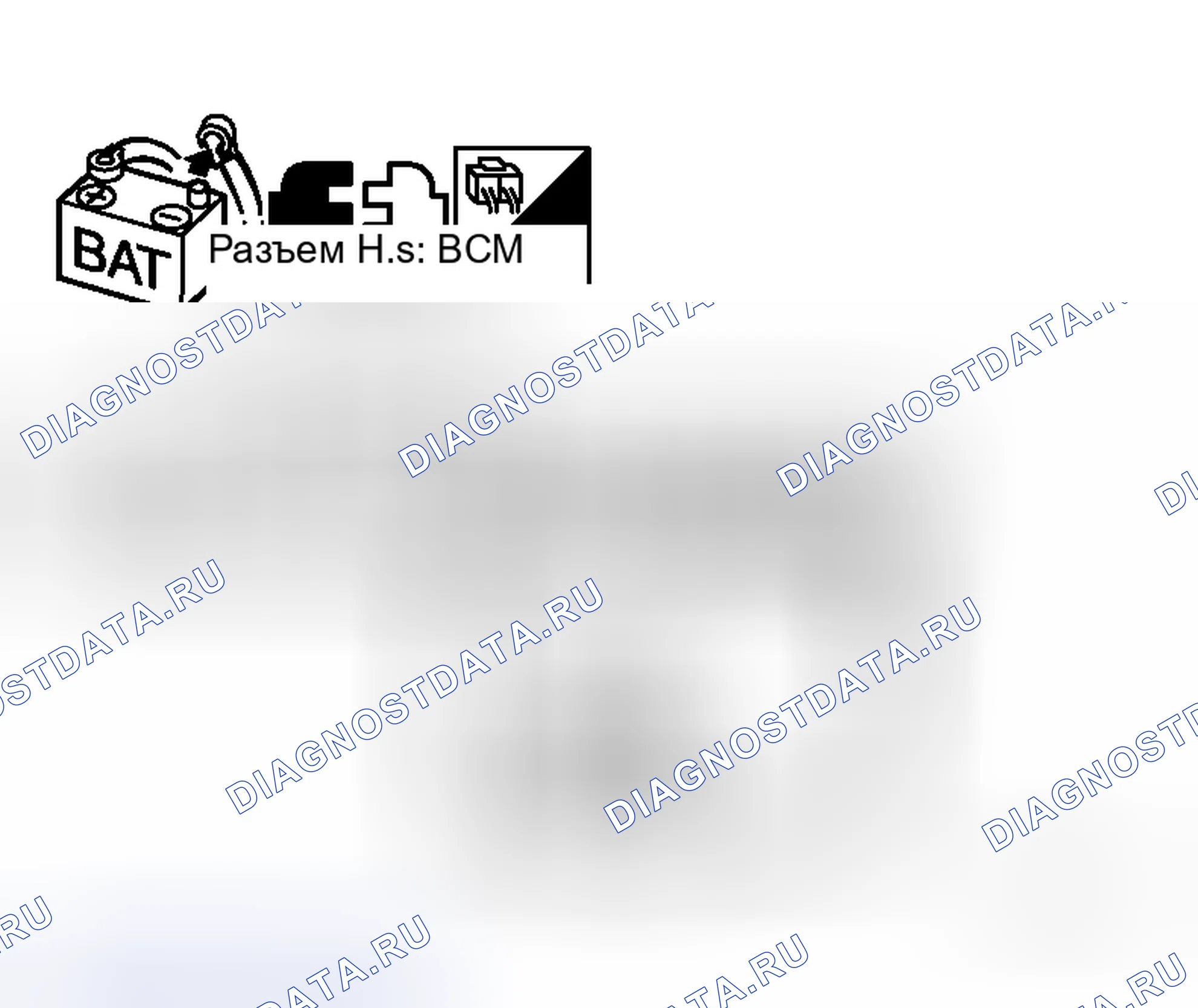 Рис. 22: Проверка цепи BCM. Honda Integra I
