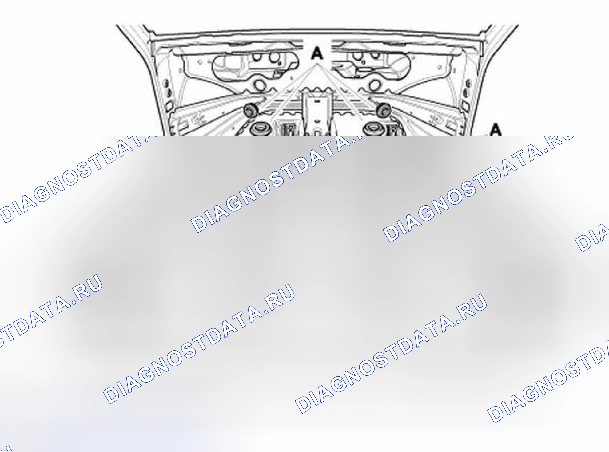 Рис. 11: Верх нижнего лонжерона и пол. Porsche Boxster S 986 рестайлинг