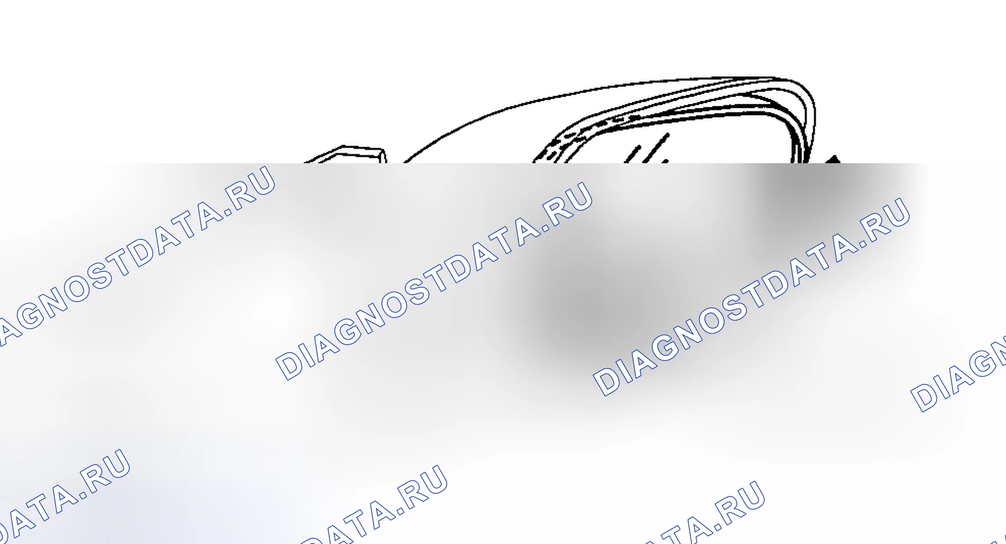 Рис. 53: Разборка стекла внешнего зеркала Примечание. Honda CR-V III рестайлинг