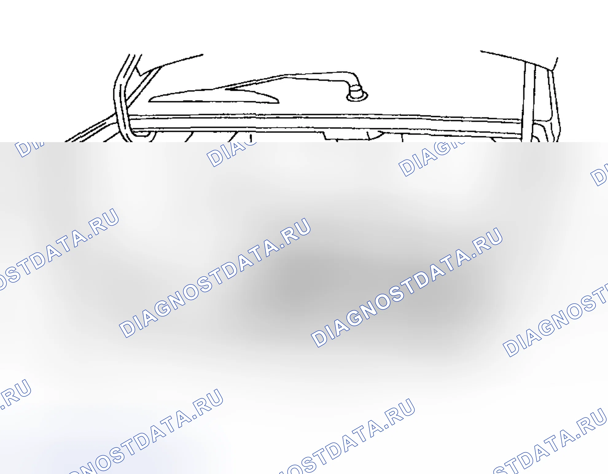 Рис. 88: Вытягивание багажника и отделяющей коробки. Subaru Outback BH