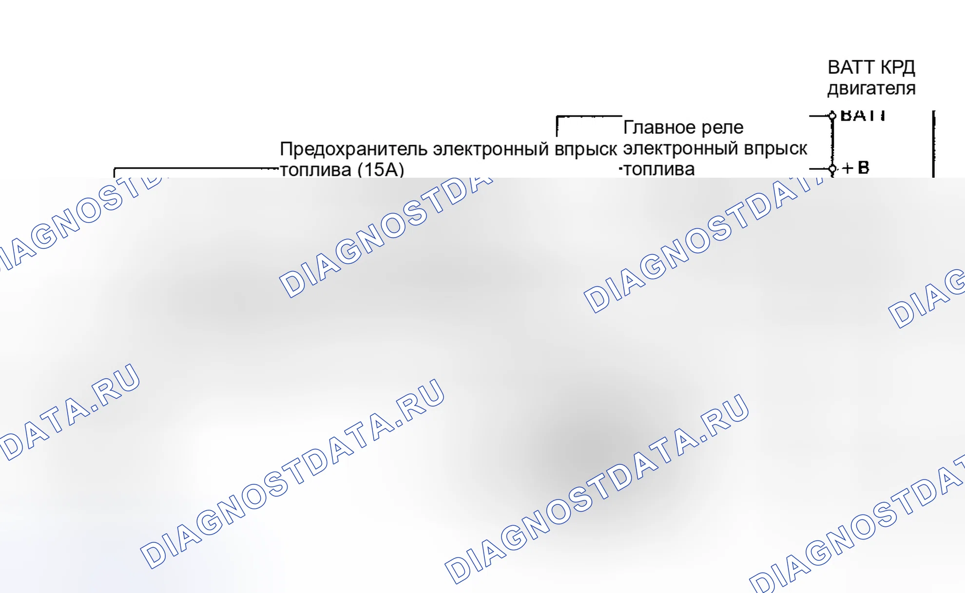 Рис. 43: Схема проверки диагностической схемы. Toyota Tercel L40