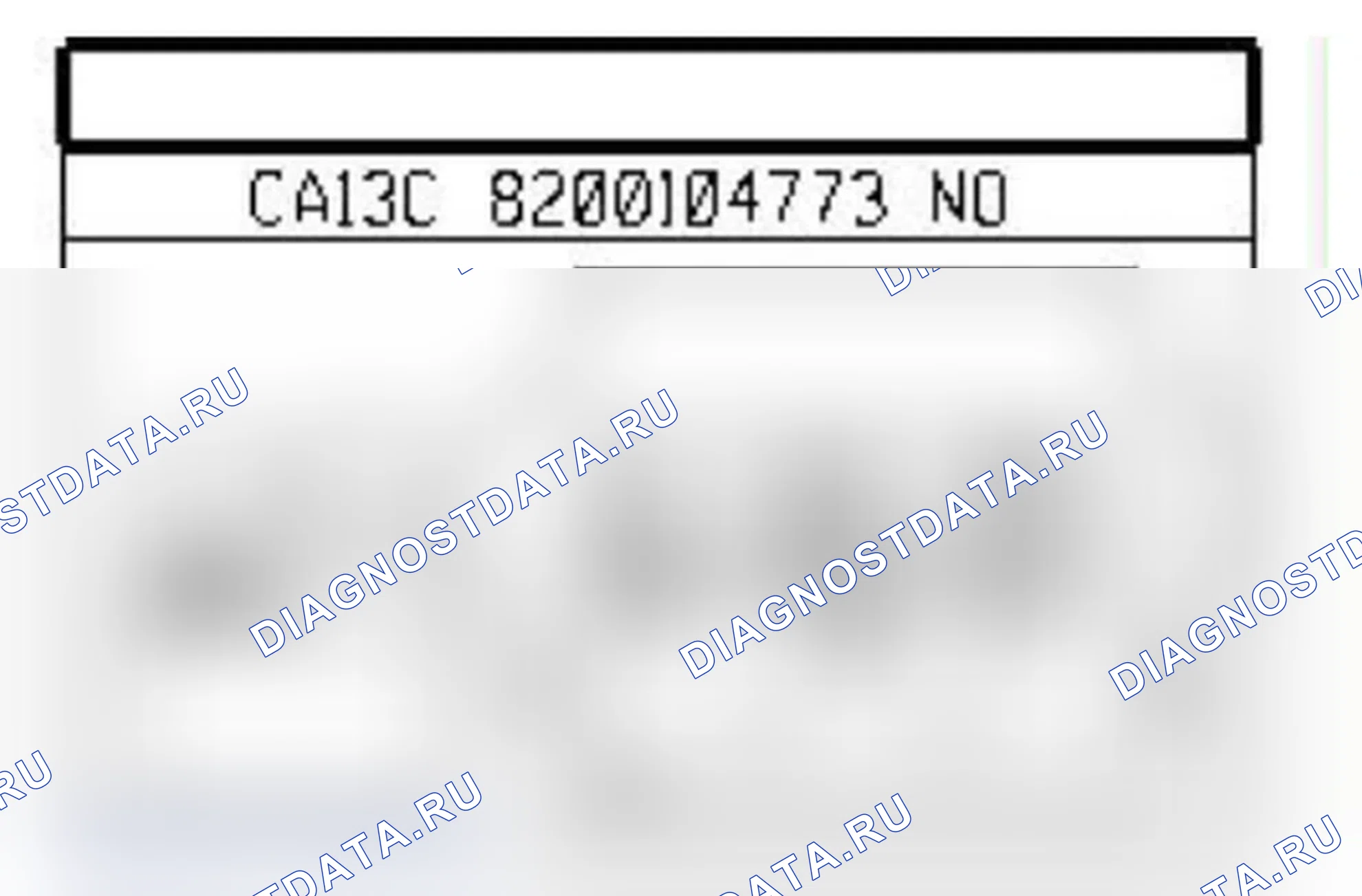 Распиновка разъёма 1083 — Датчик присут.в прав.пер.руч.дв.,а/м без кл.зажиг. Renault Megane II