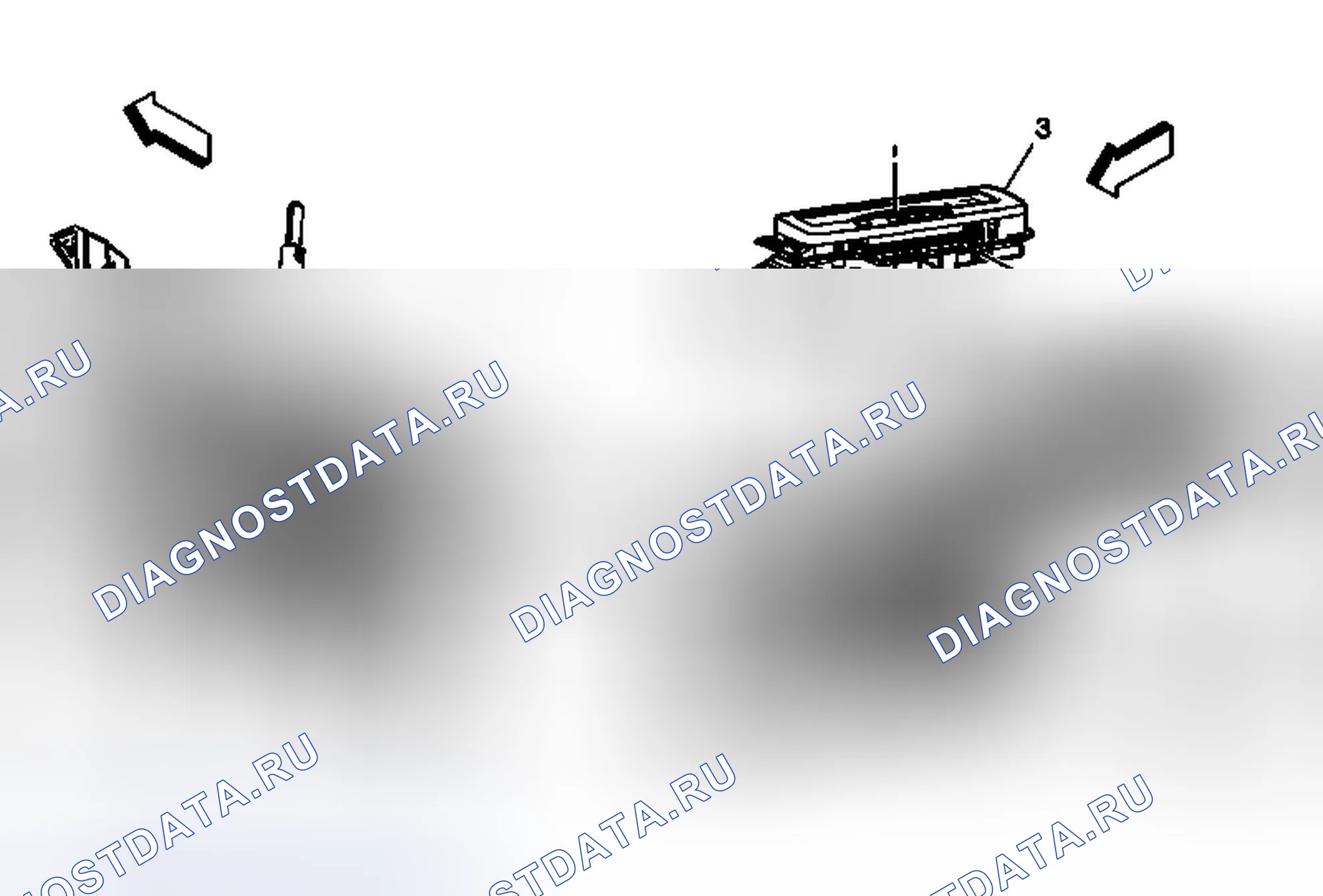 Рис. 5: Замена индикатора автоматического управления коробкой передач (OUTLOOK). Chevrolet Traverse I