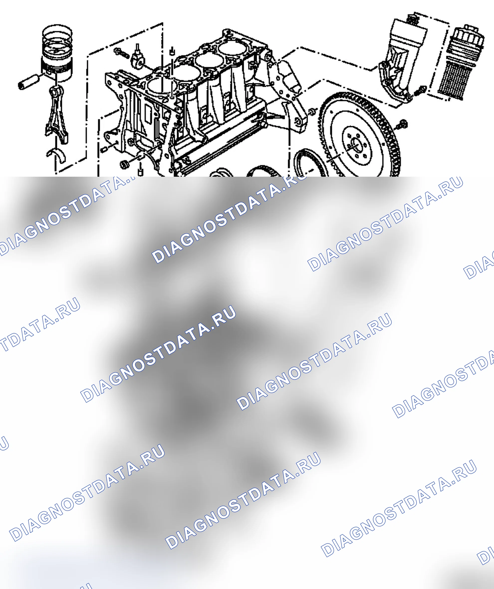 Бензиновый двигатель X 12 XE DOHC. Opel Corsa B