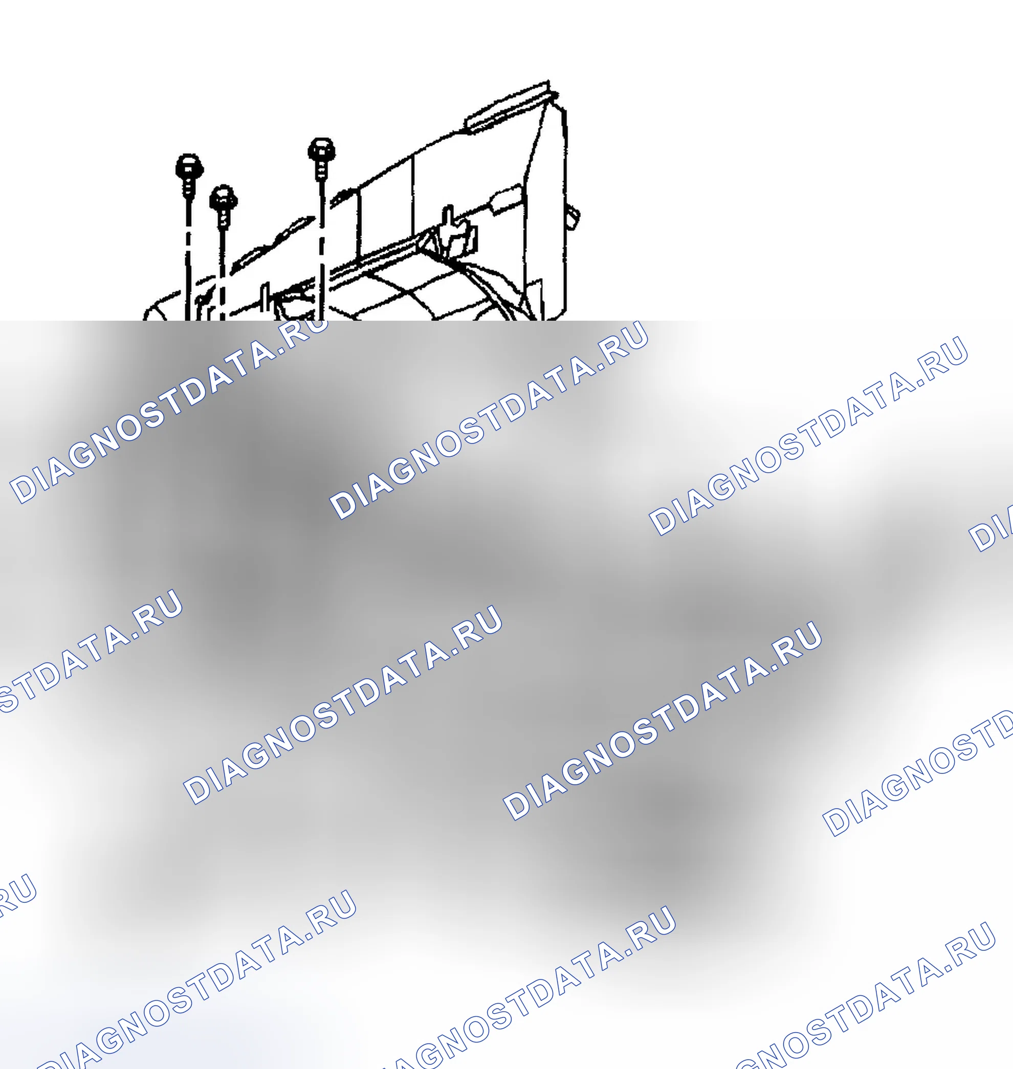Рис. 58: Процедура установки. Chevrolet TrailBlazer I