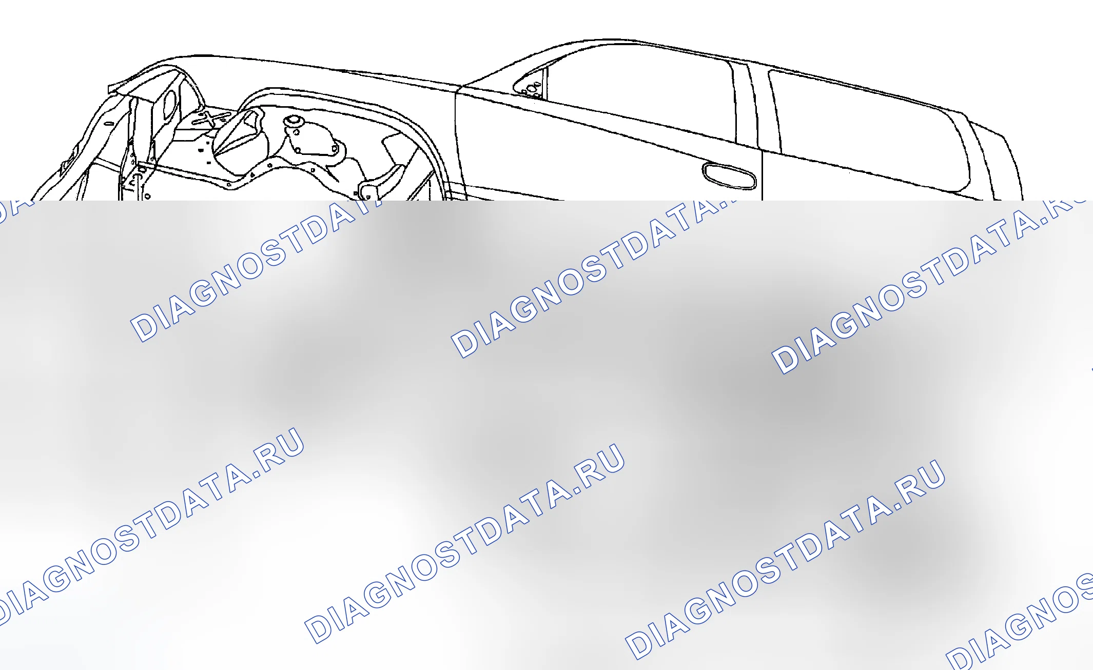 Рис. 205: ДЕМОНТАЖ. Dodge Dakota III