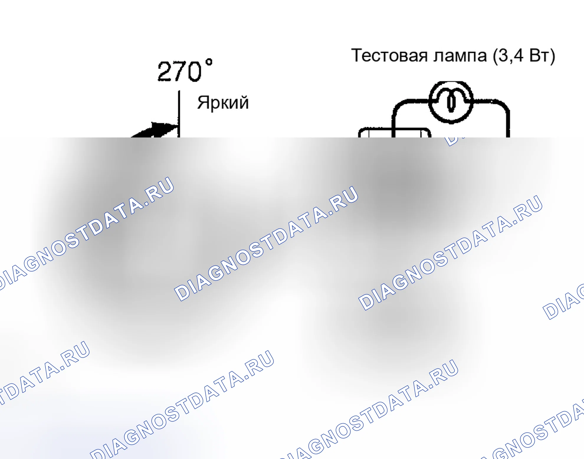 Рис. 41: Проверка реостата управления светом. Toyota Sequoia I
