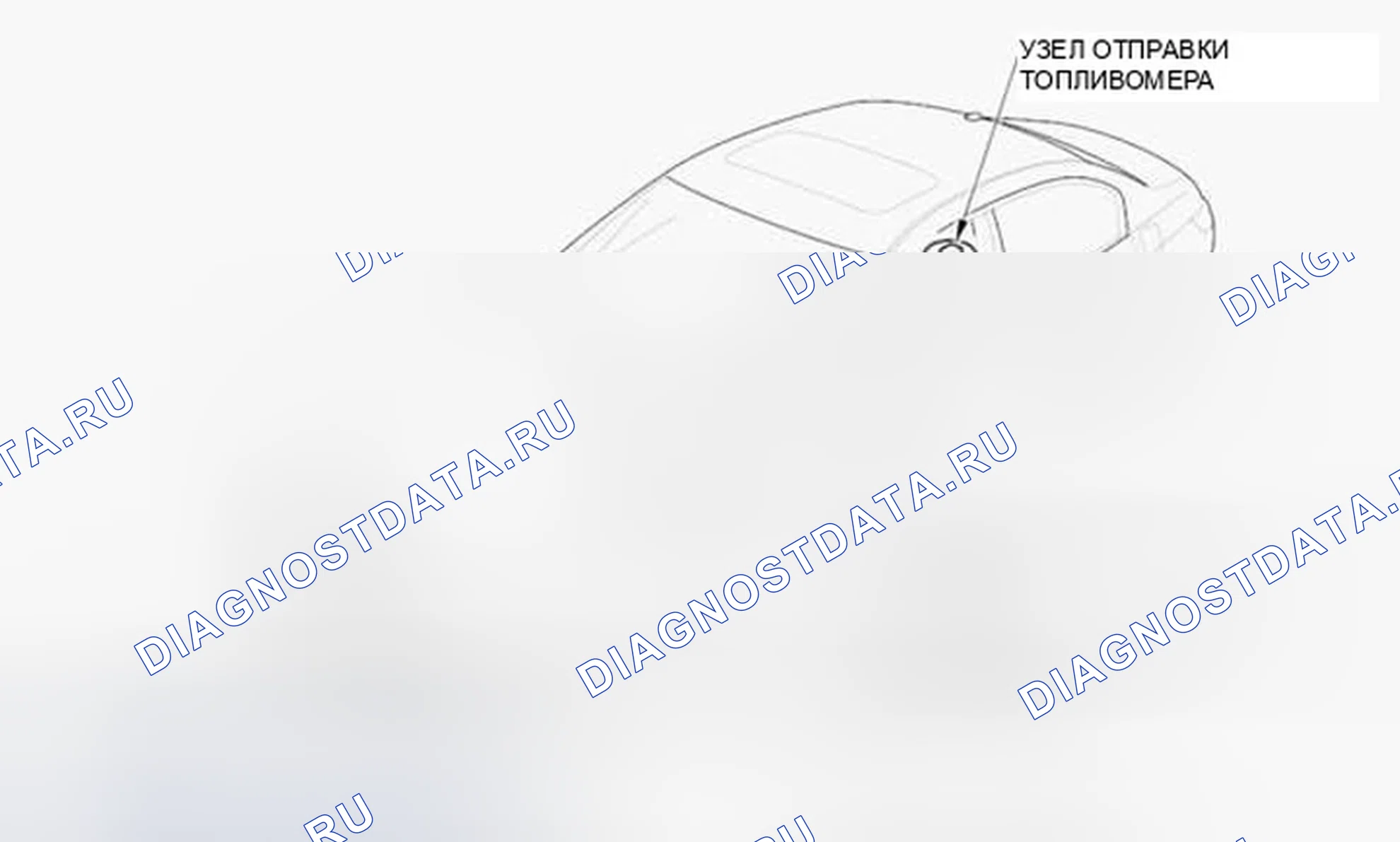 Рис. 122: Указатель расположения компонентов. Honda Accord VIII