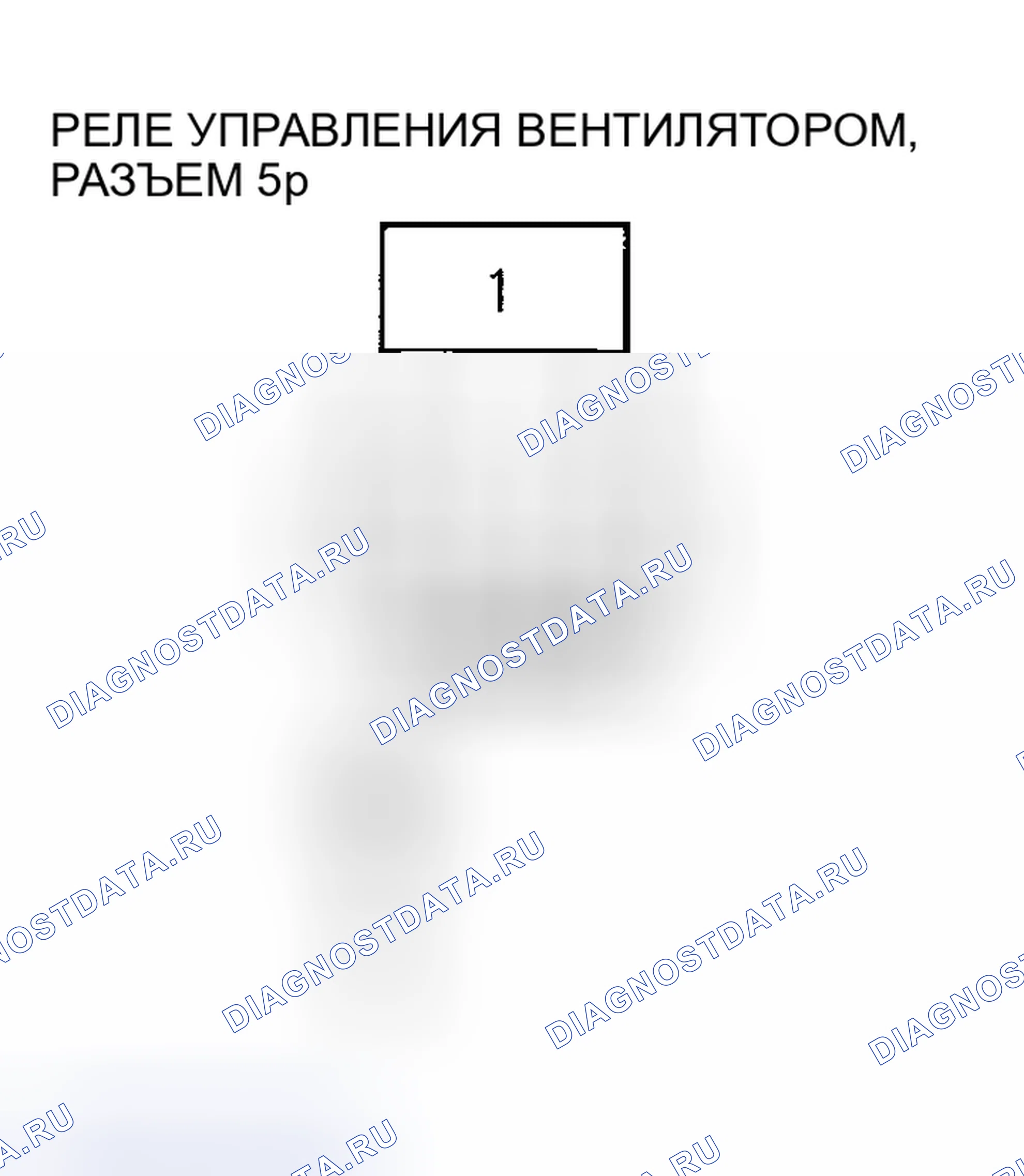 Рис. 64: Поиск и устранение неисправностей в высокоскоростной цепи вентилятора конденсатора переменного тока. Honda Insight I