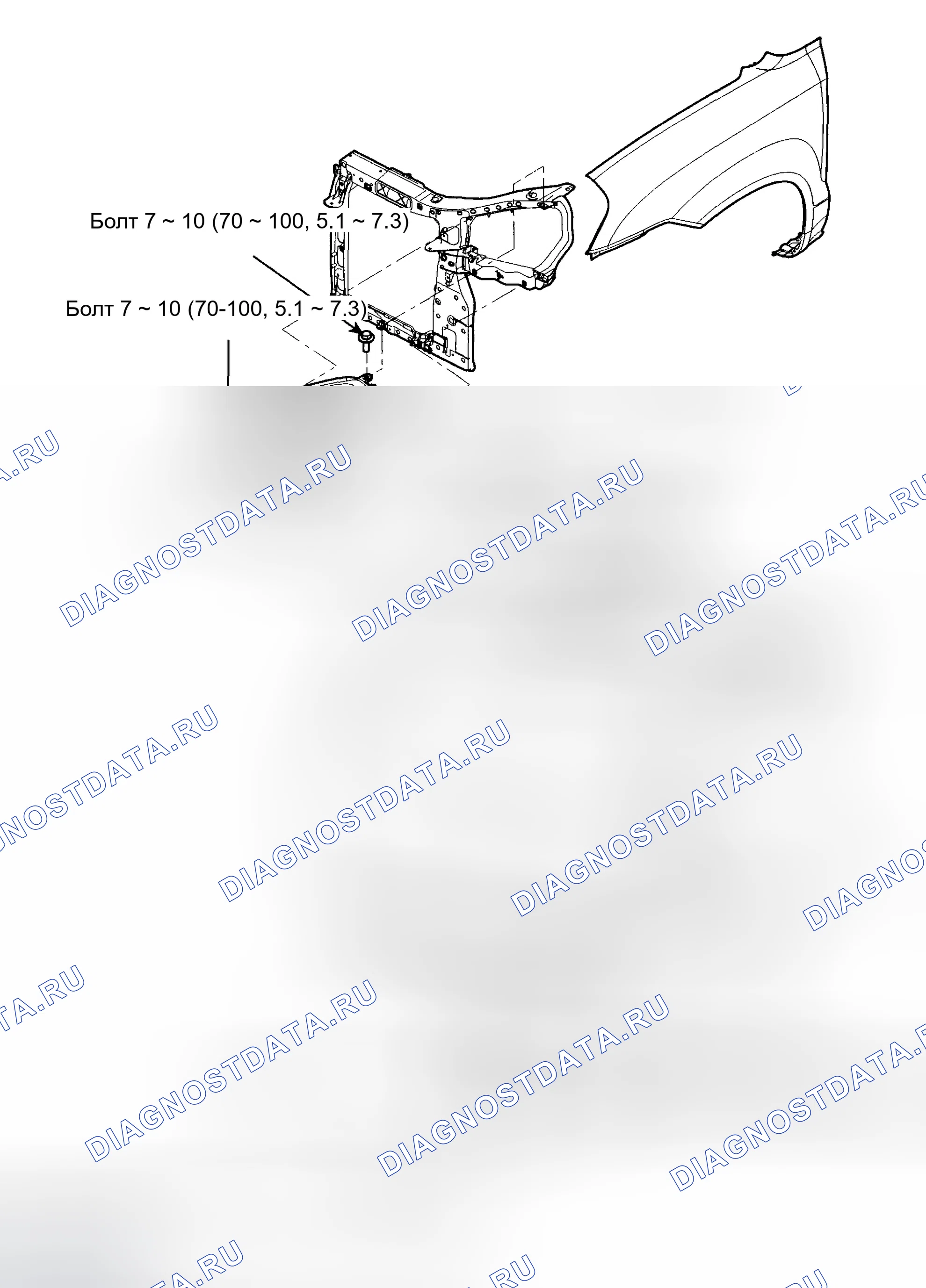 Рис. 1: КОМПОНЕНТЫ. Hyundai Tucson I