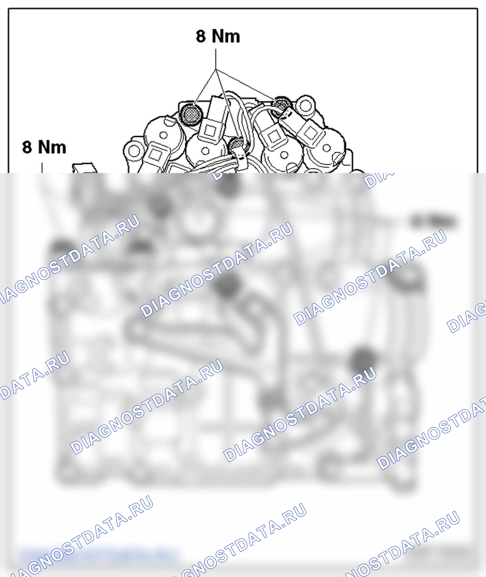 Корпус клапана. SEAT Alhambra I