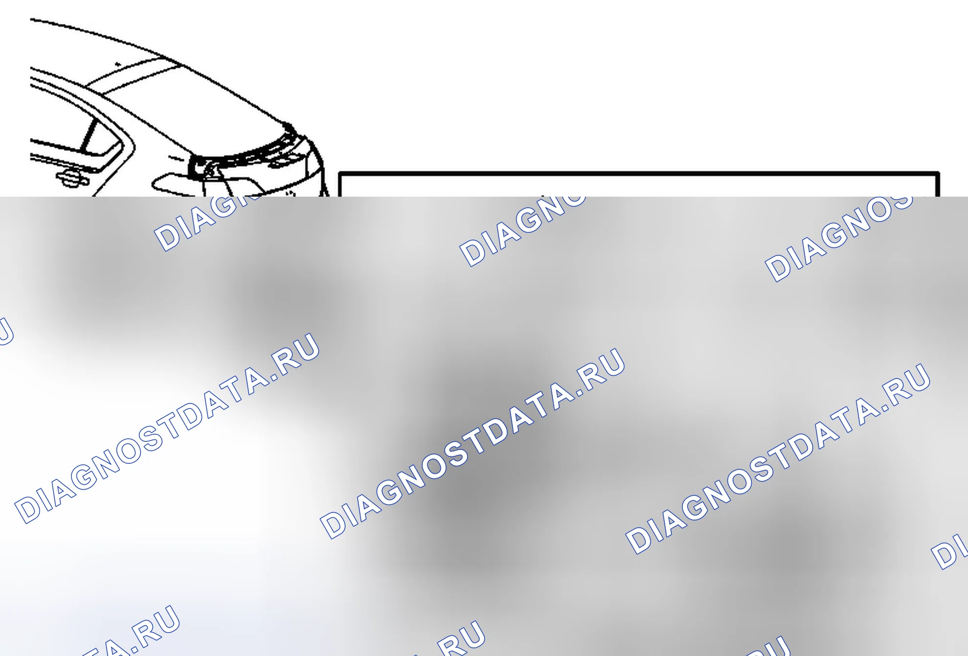Рис. 5: Замена модуля аварийной сигнализации переднего и заднего объекта. Chevrolet Volt I