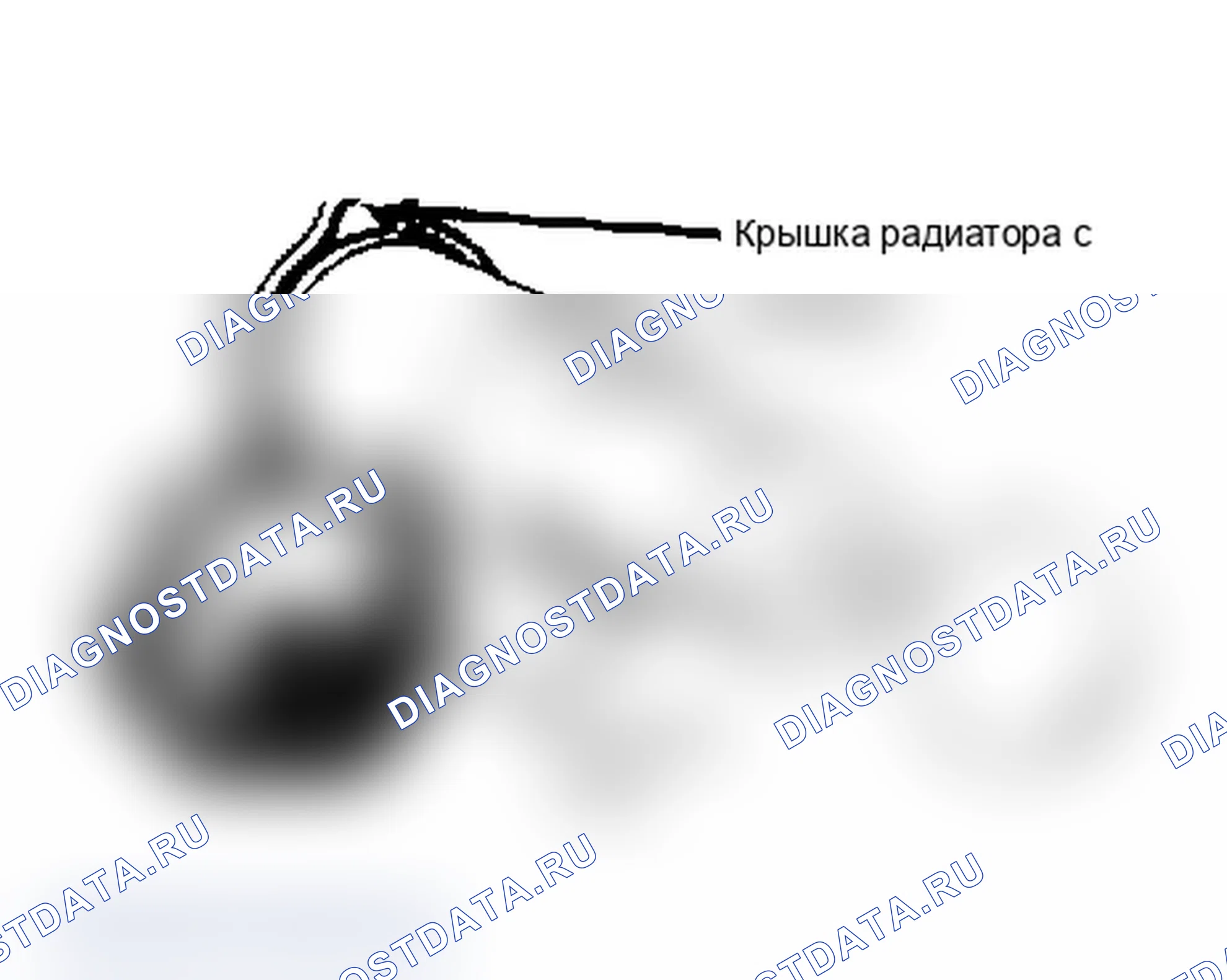 Рис. 2: Проверка крышки радиатора под давлением. Buick Electra VI